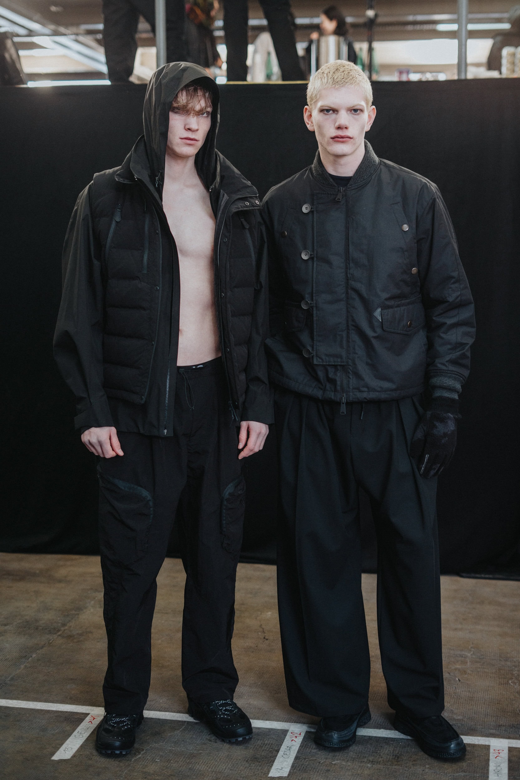 White Mountaineering Fall 2026 Men’s Fashion Show Backstage
