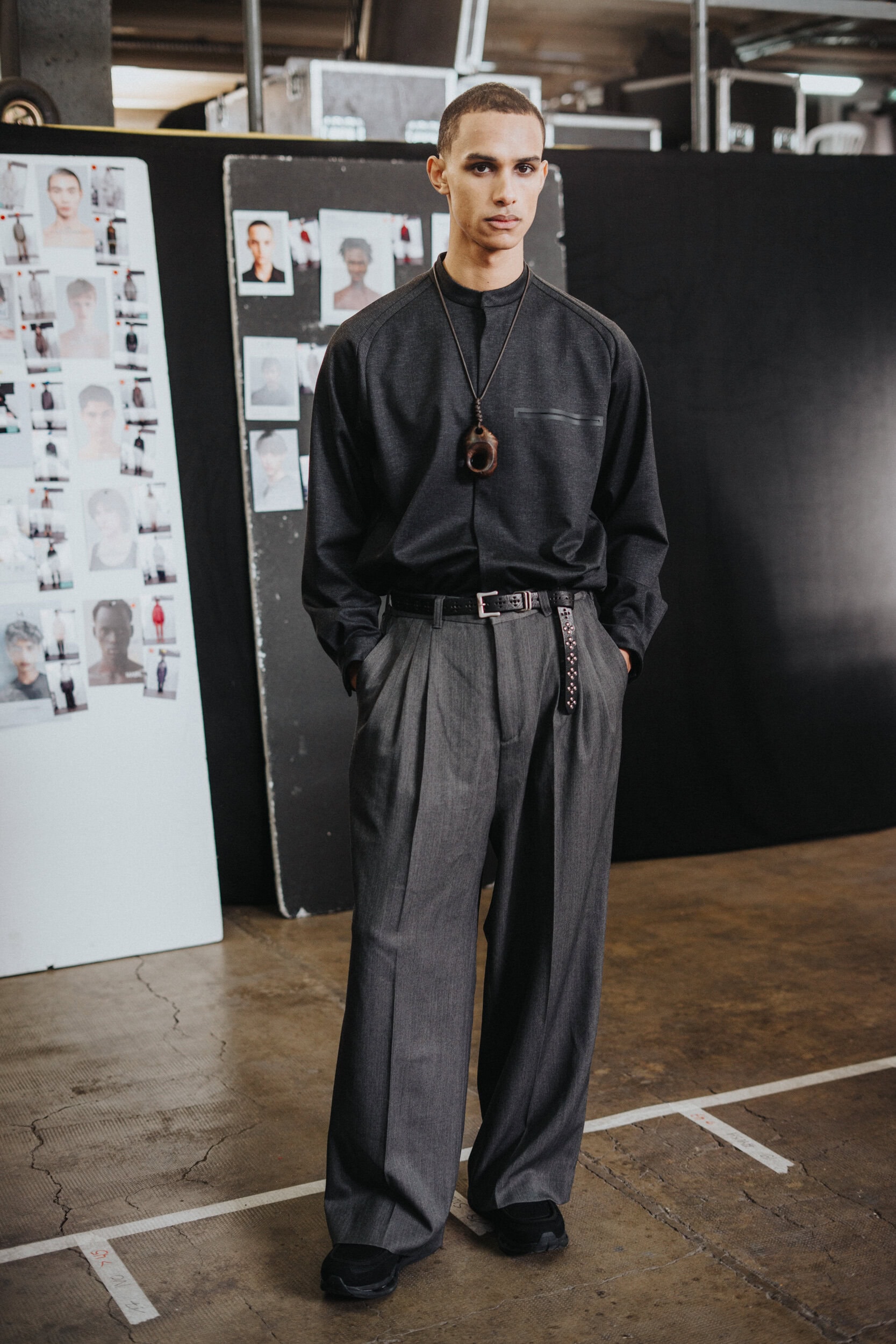 White Mountaineering Fall 2026 Men’s Fashion Show Backstage