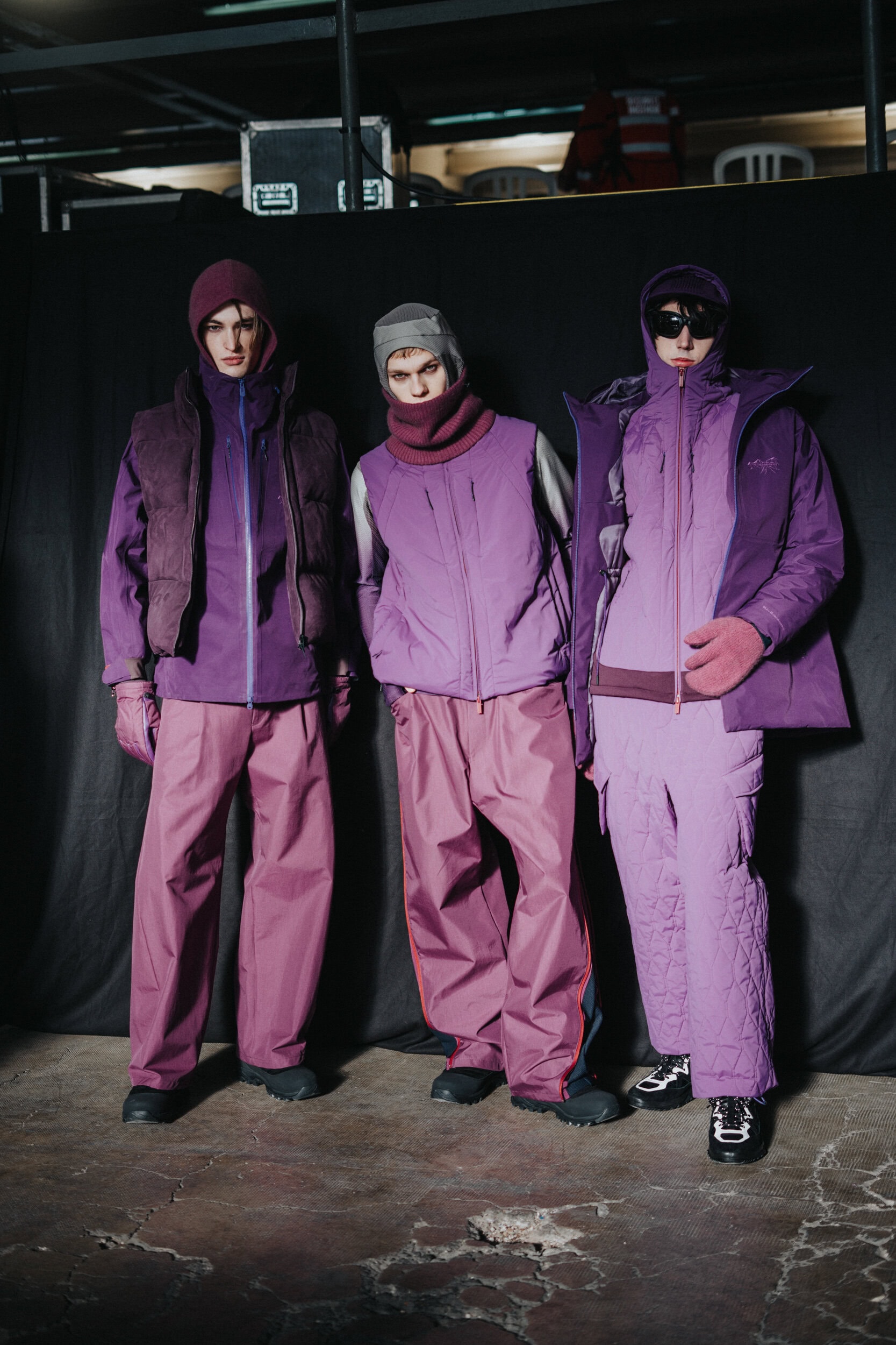 White Mountaineering Fall 2026 Men’s Fashion Show Backstage