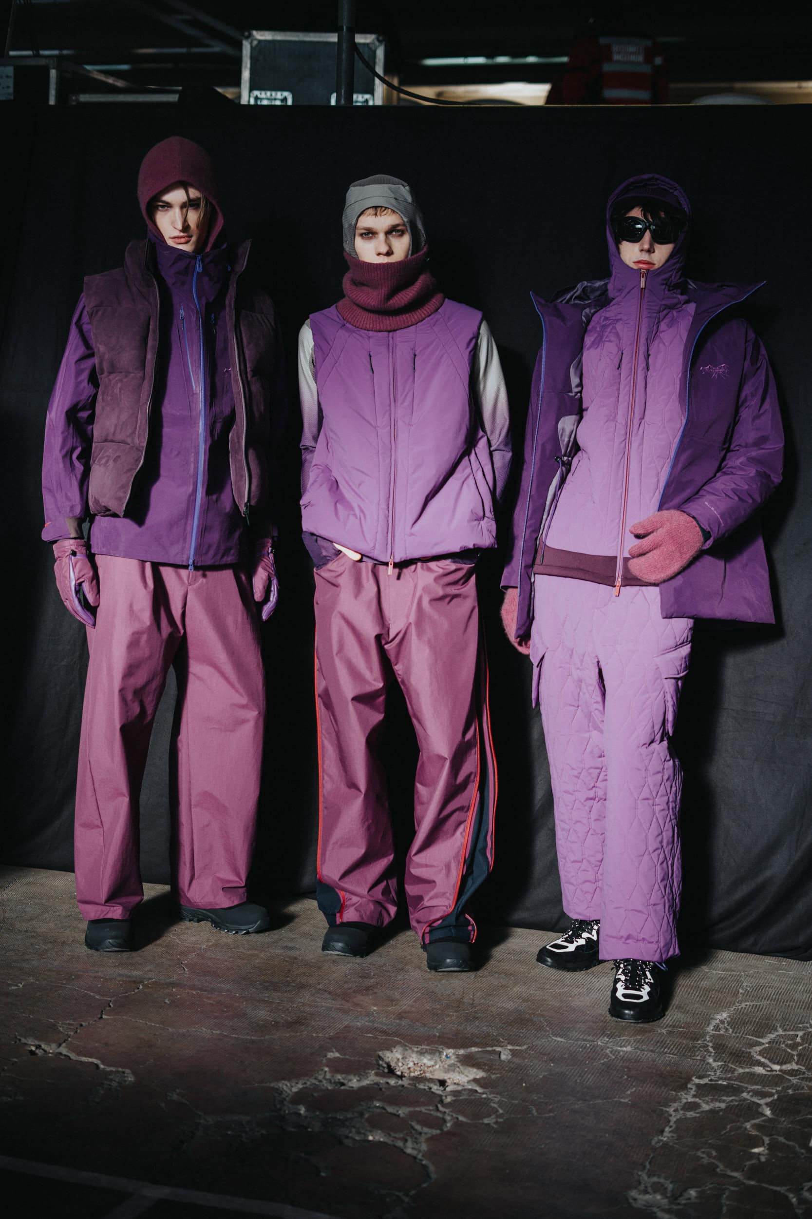 White Mountaineering Fall 2026 Men’s Fashion Show Backstage