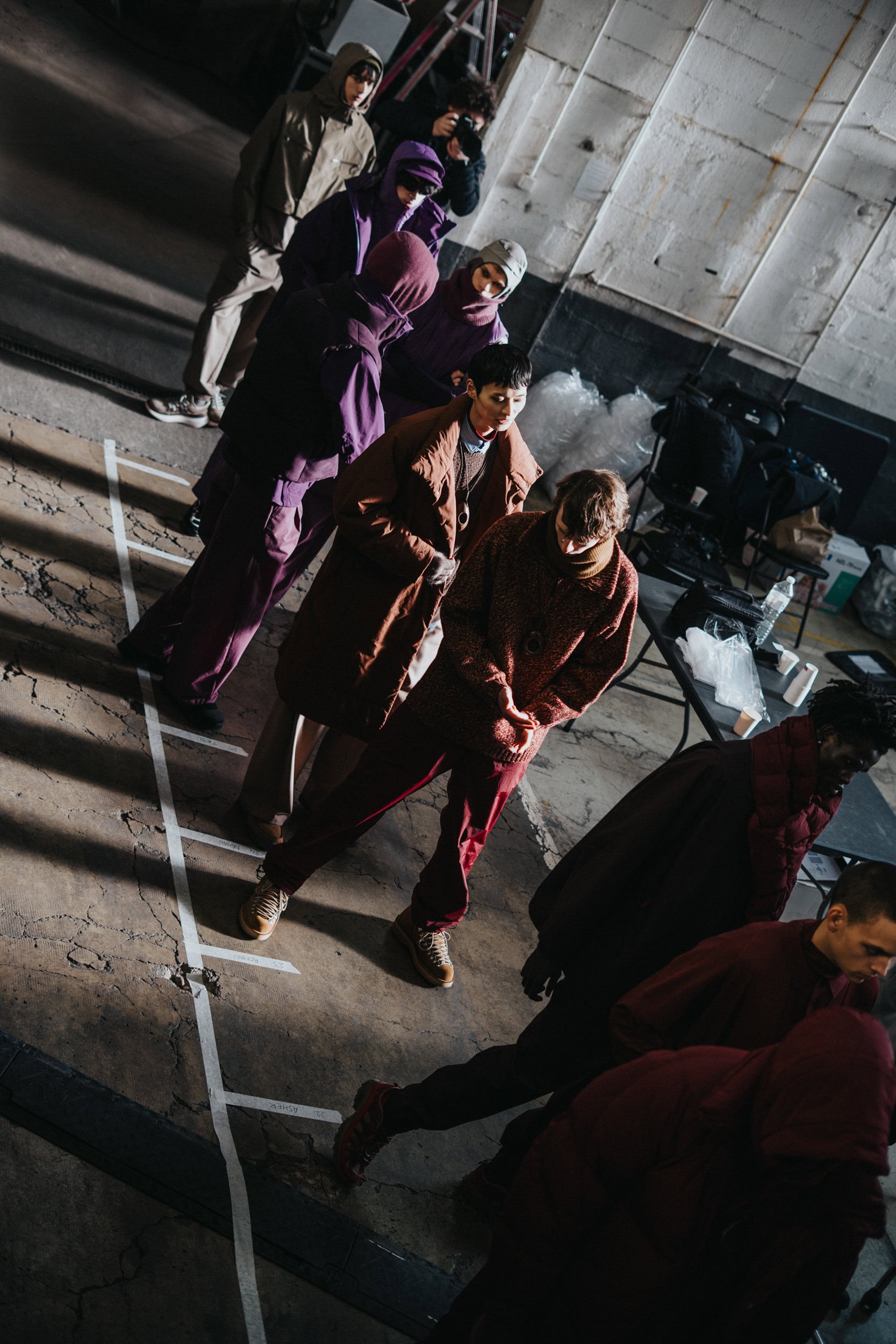 White Mountaineering Fall 2026 Men’s Fashion Show Backstage