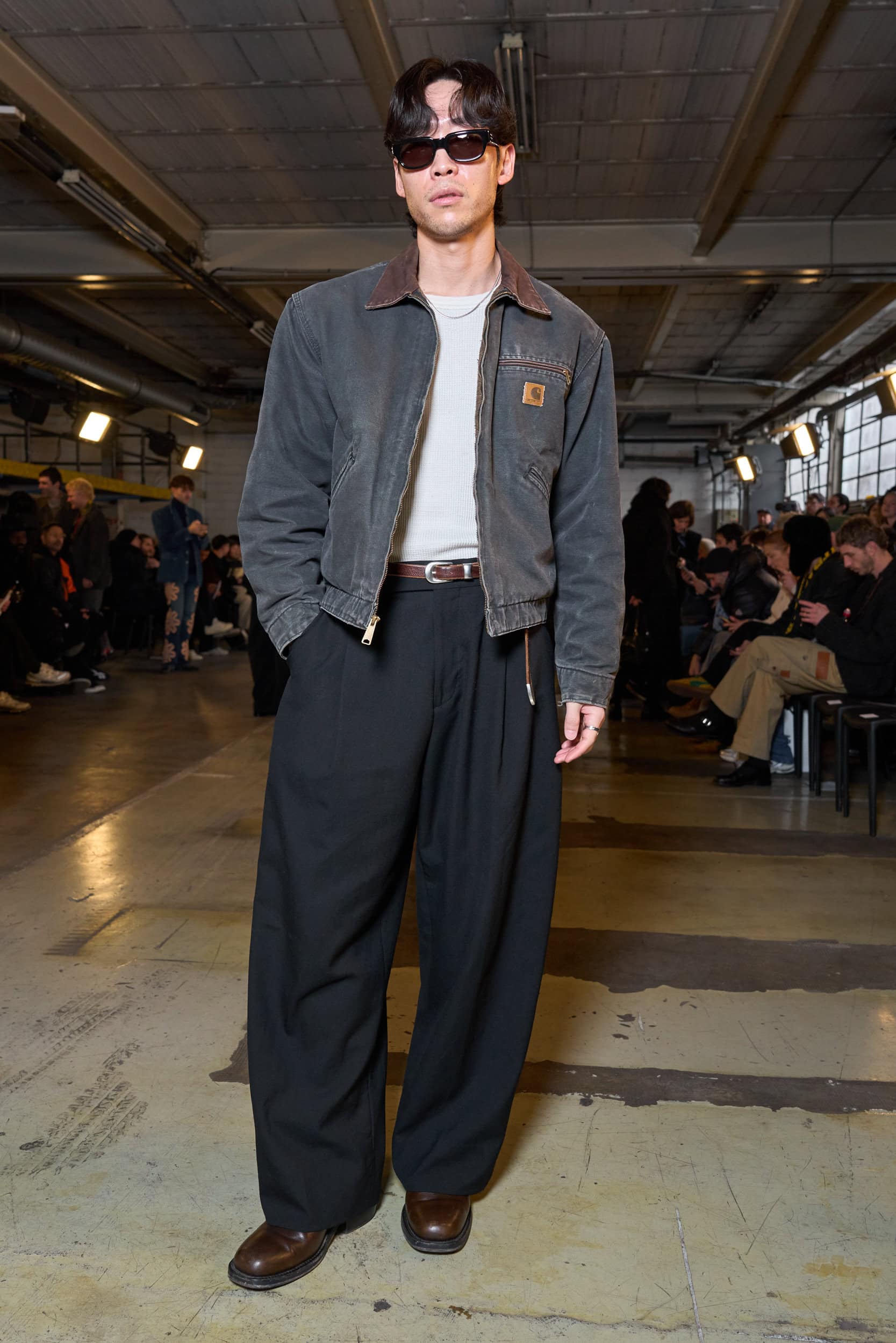 White Mountaineering Fall 2026 Men’s Fashion Show Front Row