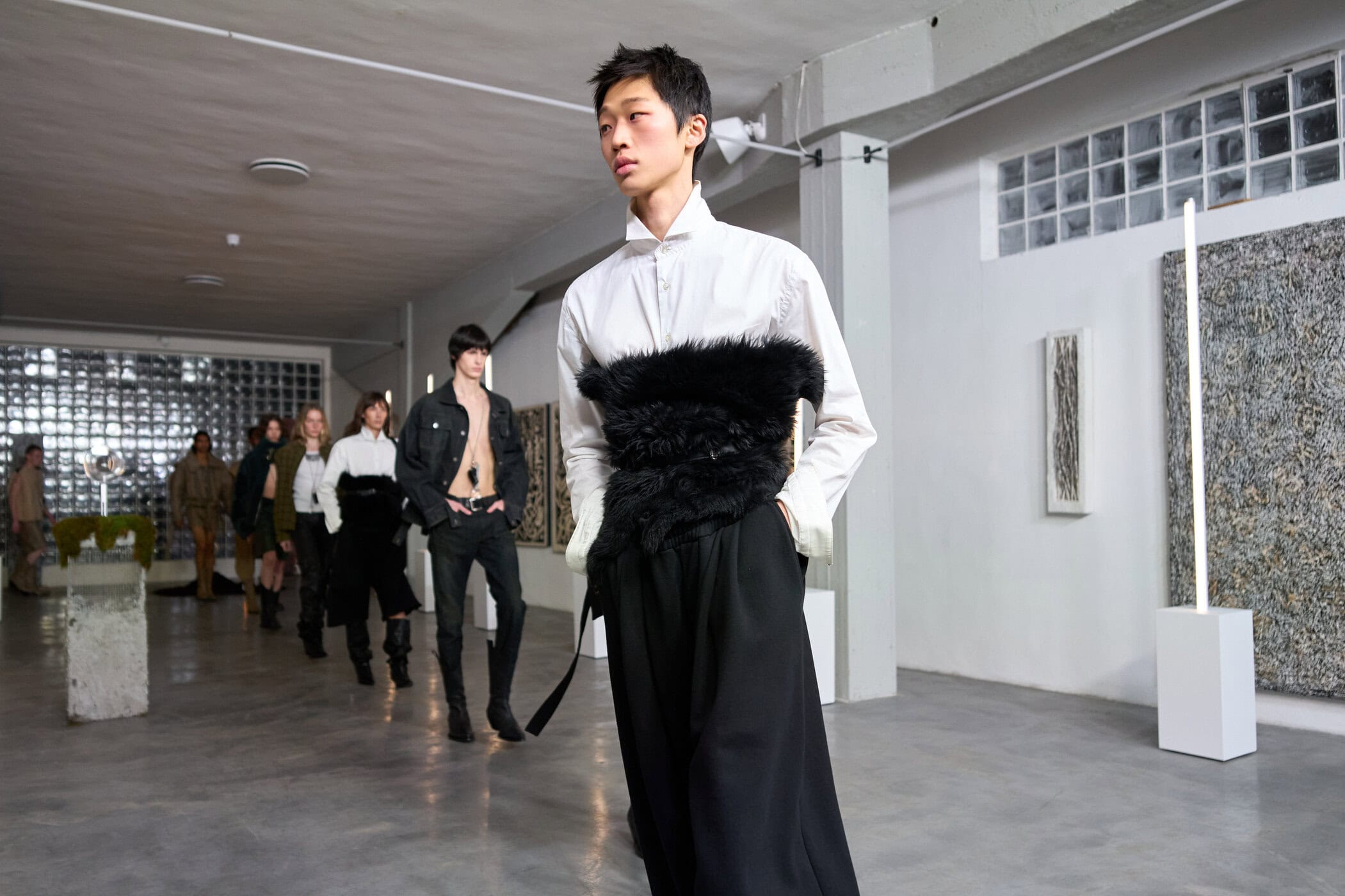 Domenico Orefice Fall 2026 Men’s Fashion Show Atmosphere