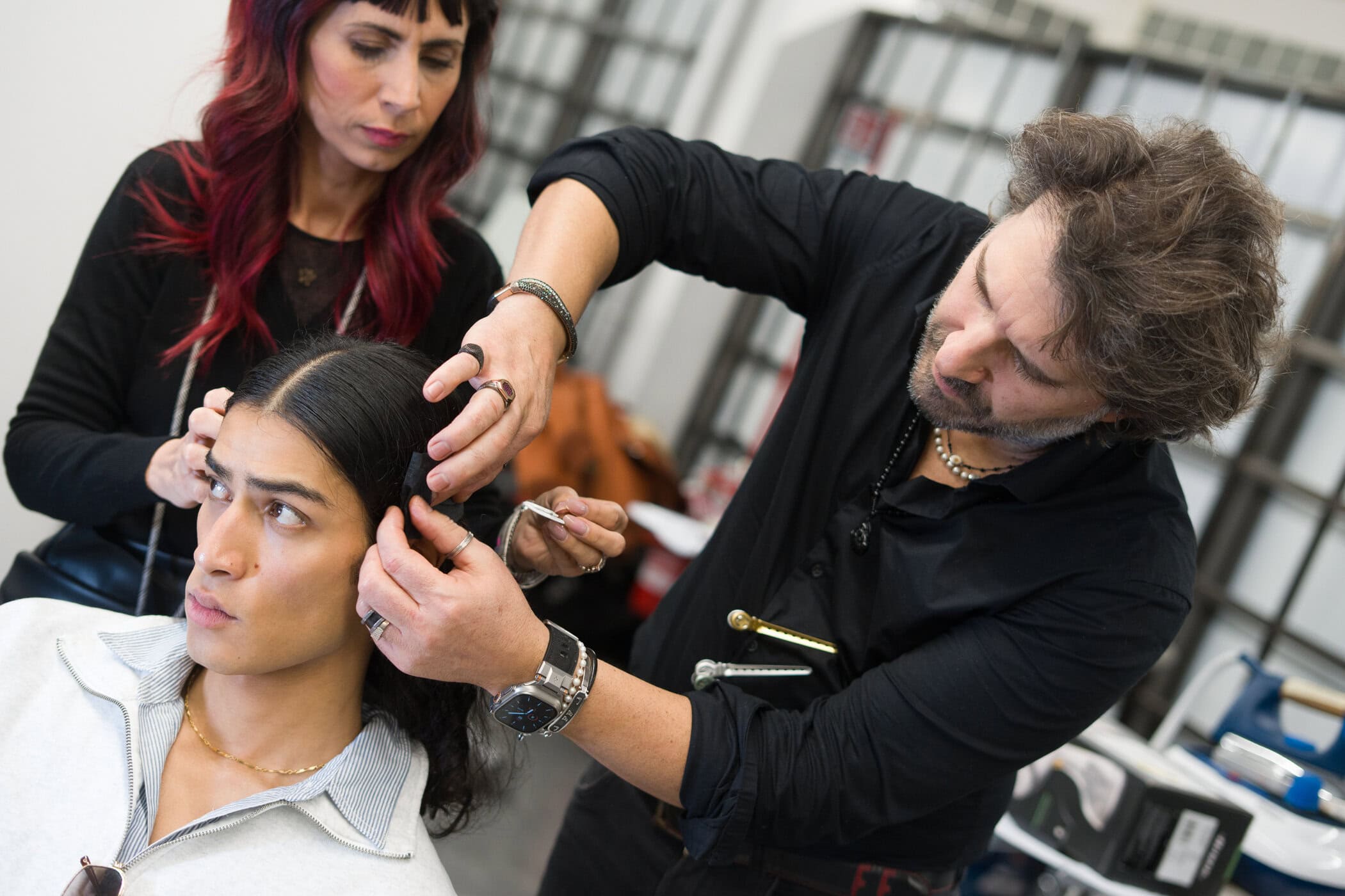 Domenico Orefice Fall 2026 Men’s Fashion Show Backstage