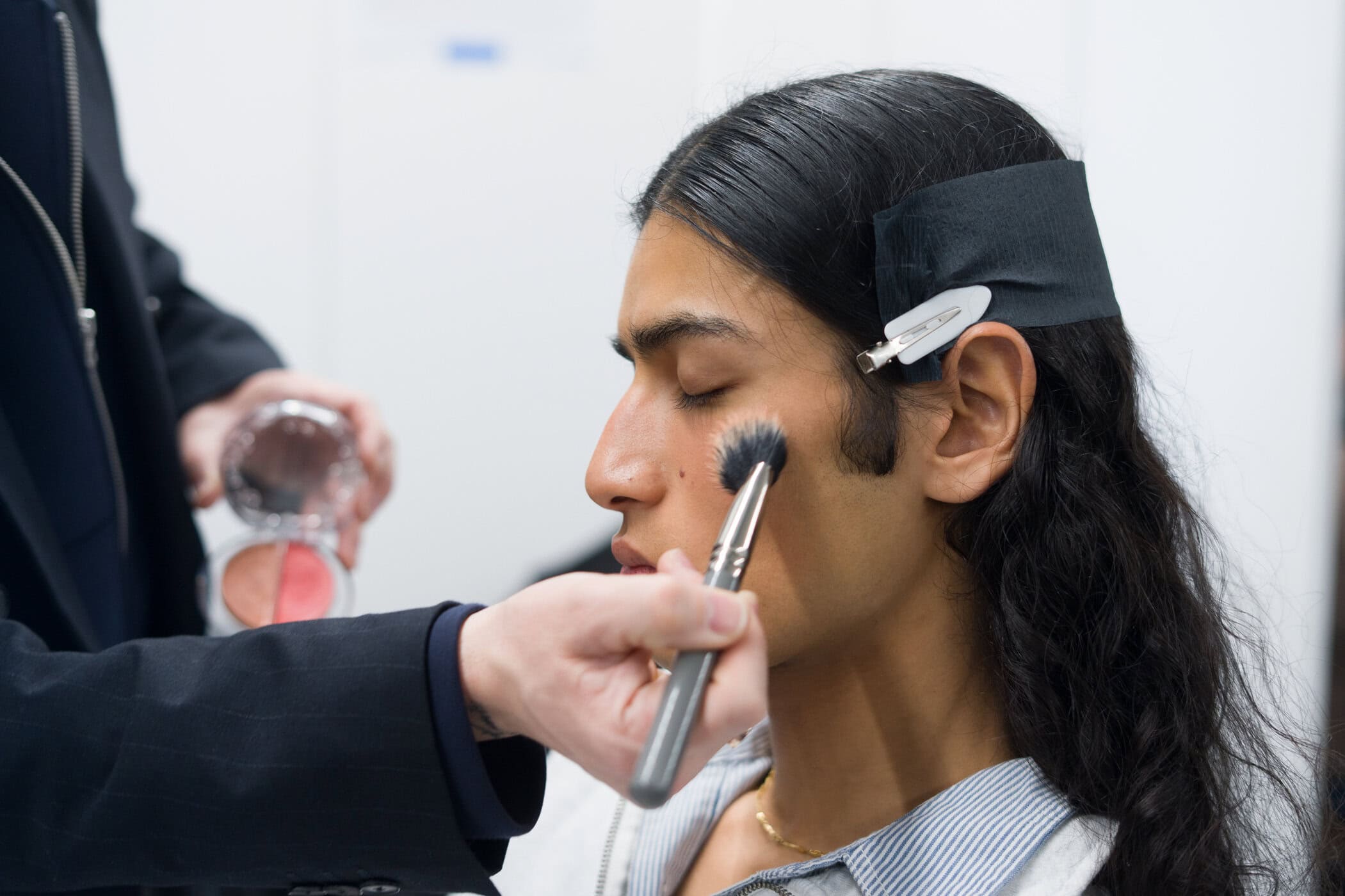 Domenico Orefice Fall 2026 Men’s Fashion Show Backstage