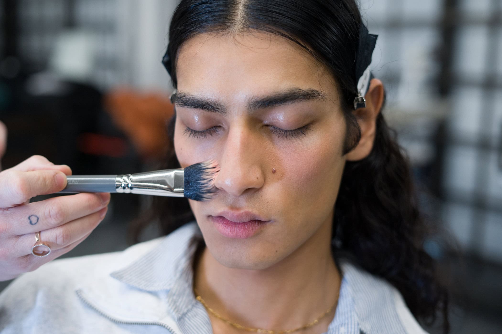 Domenico Orefice Fall 2026 Men’s Fashion Show Backstage