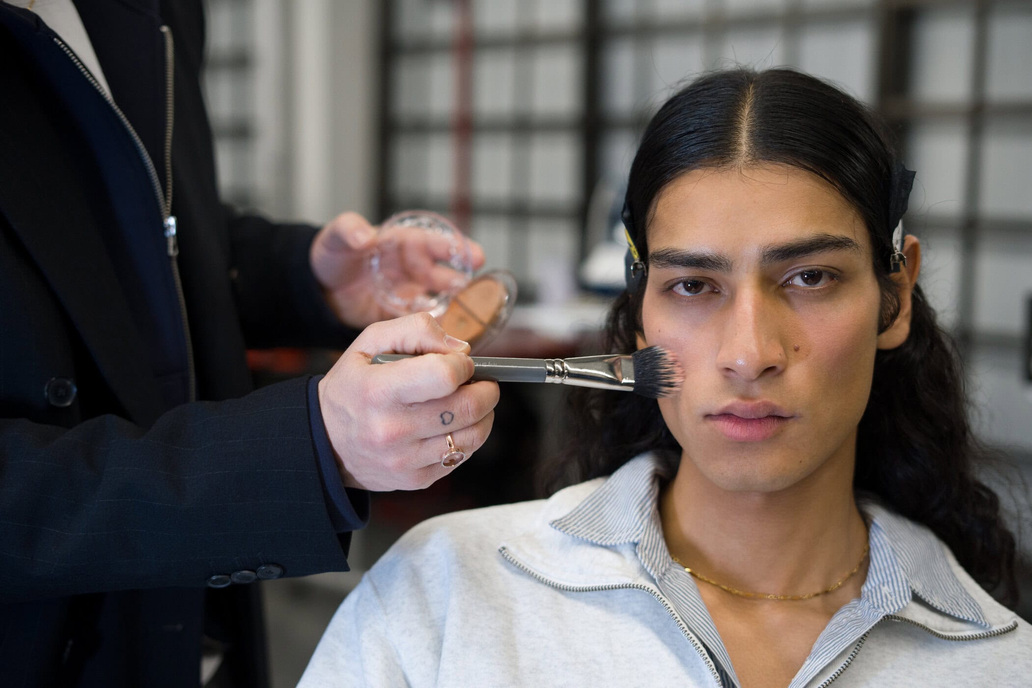 Domenico Orefice Fall 2026 Men’s Fashion Show Backstage