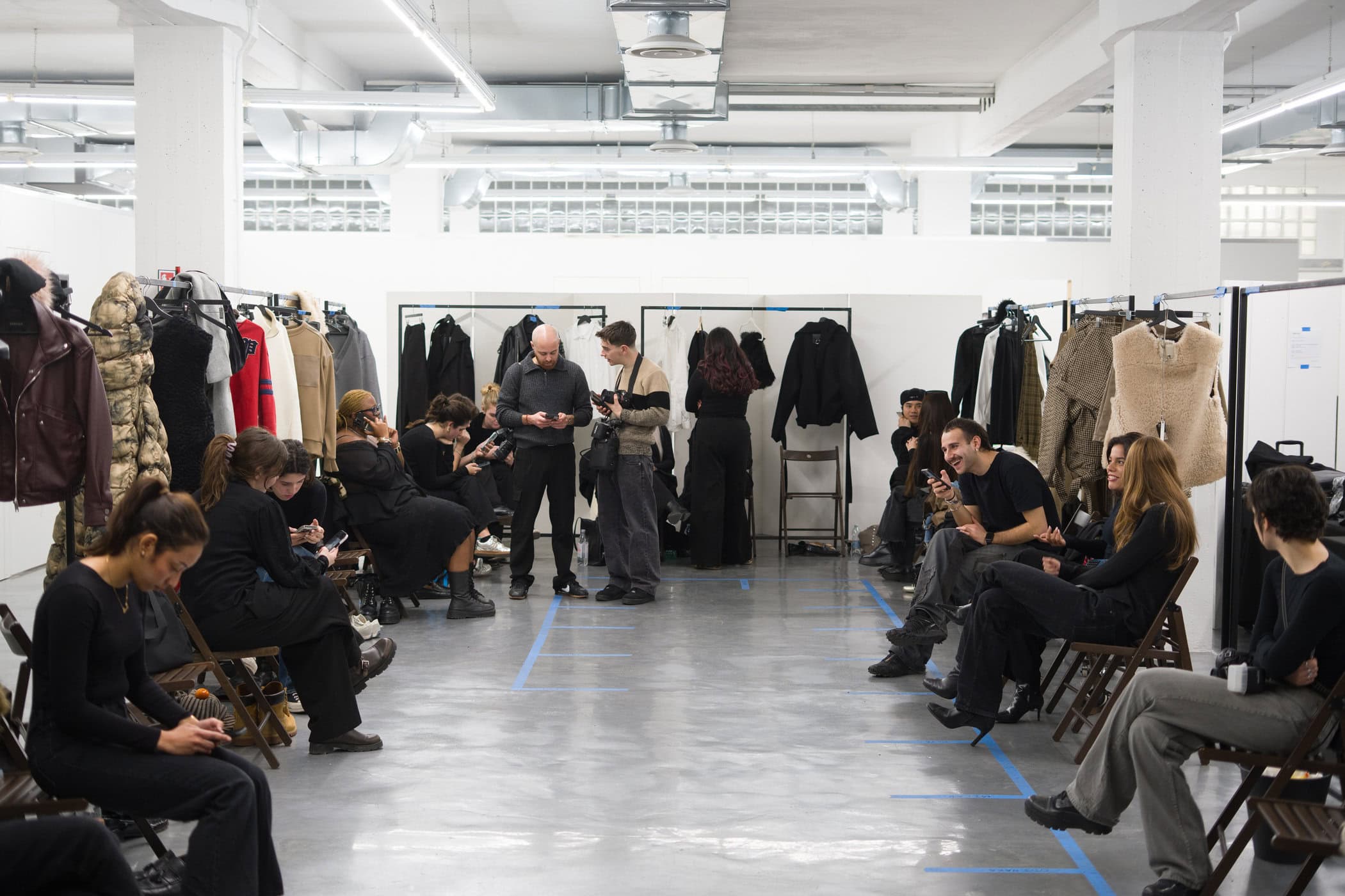 Domenico Orefice Fall 2026 Men’s Fashion Show Backstage
