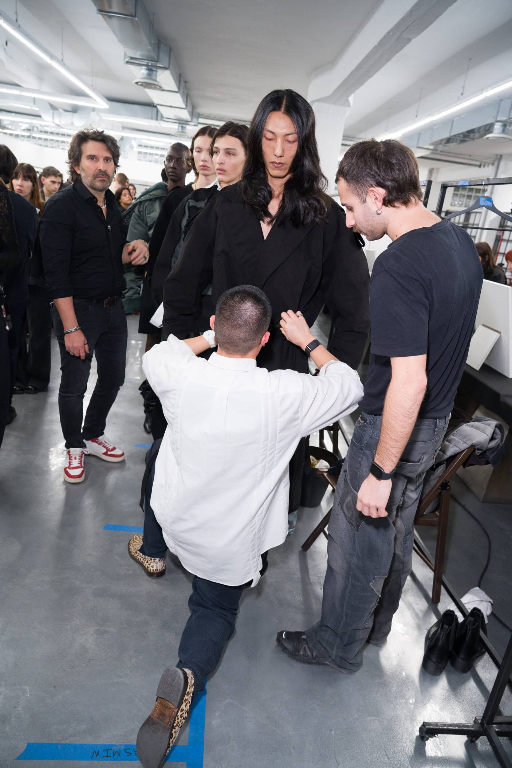 Domenico Orefice Fall 2026 Men’s Fashion Show Backstage