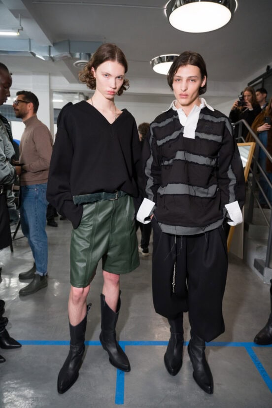 Domenico Orefice Fall 2026 Men’s Fashion Show Backstage