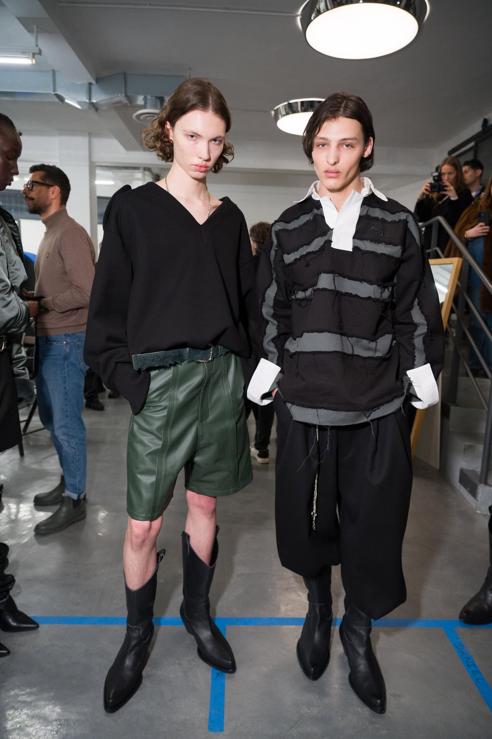 Domenico Orefice Fall 2026 Men’s Fashion Show Backstage
