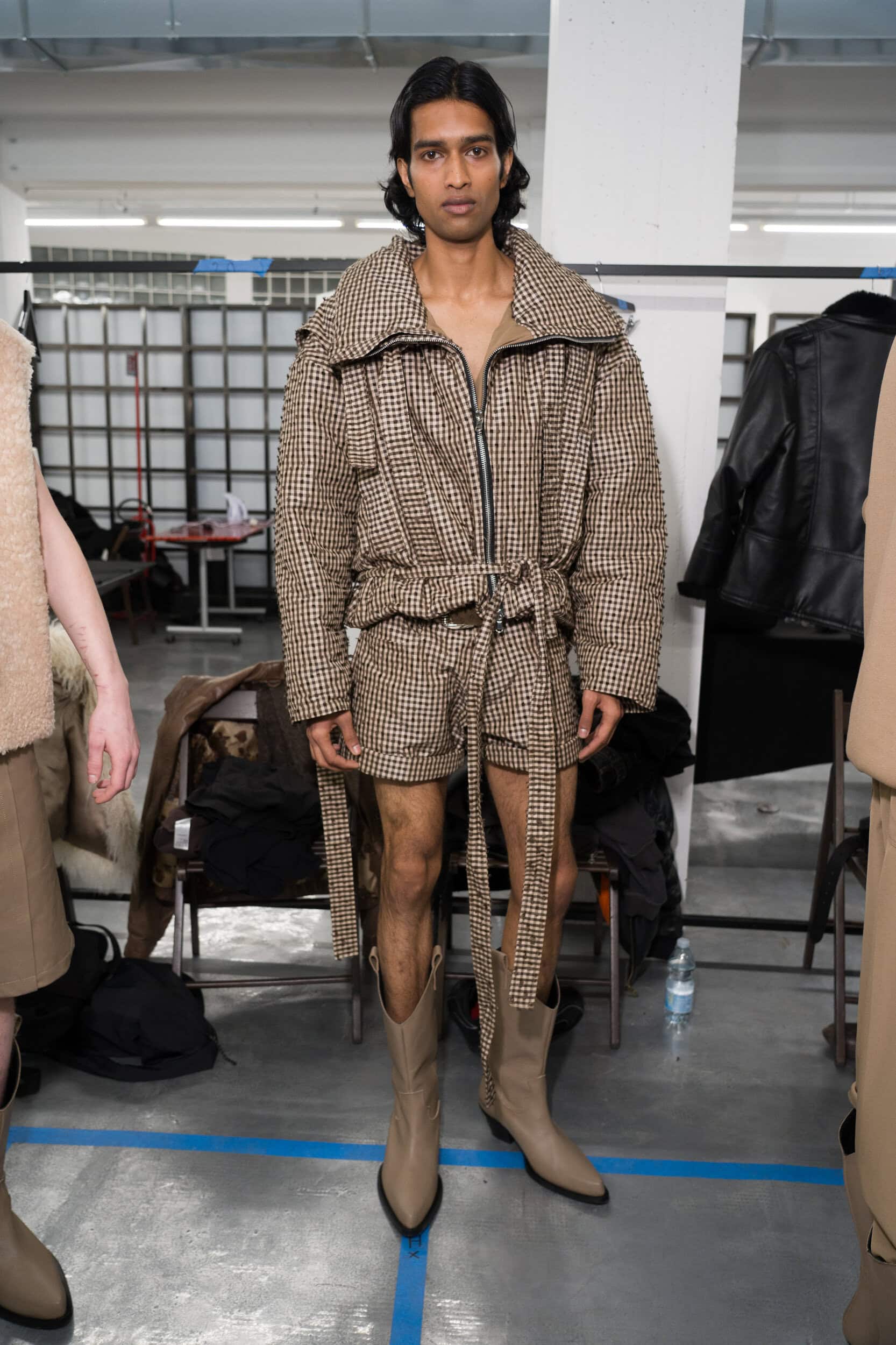 Domenico Orefice Fall 2026 Men’s Fashion Show Backstage