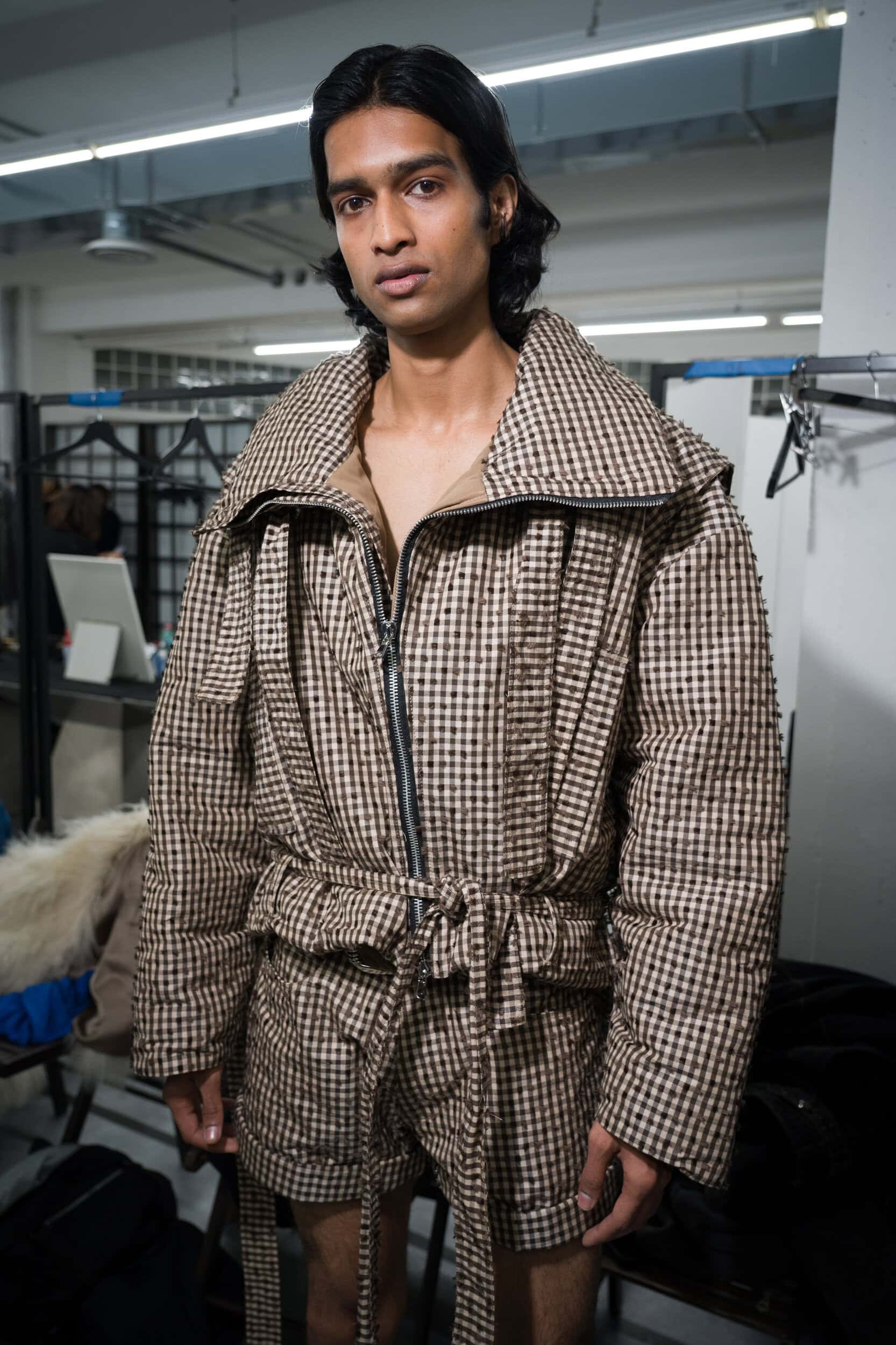 Domenico Orefice Fall 2026 Men’s Fashion Show Backstage