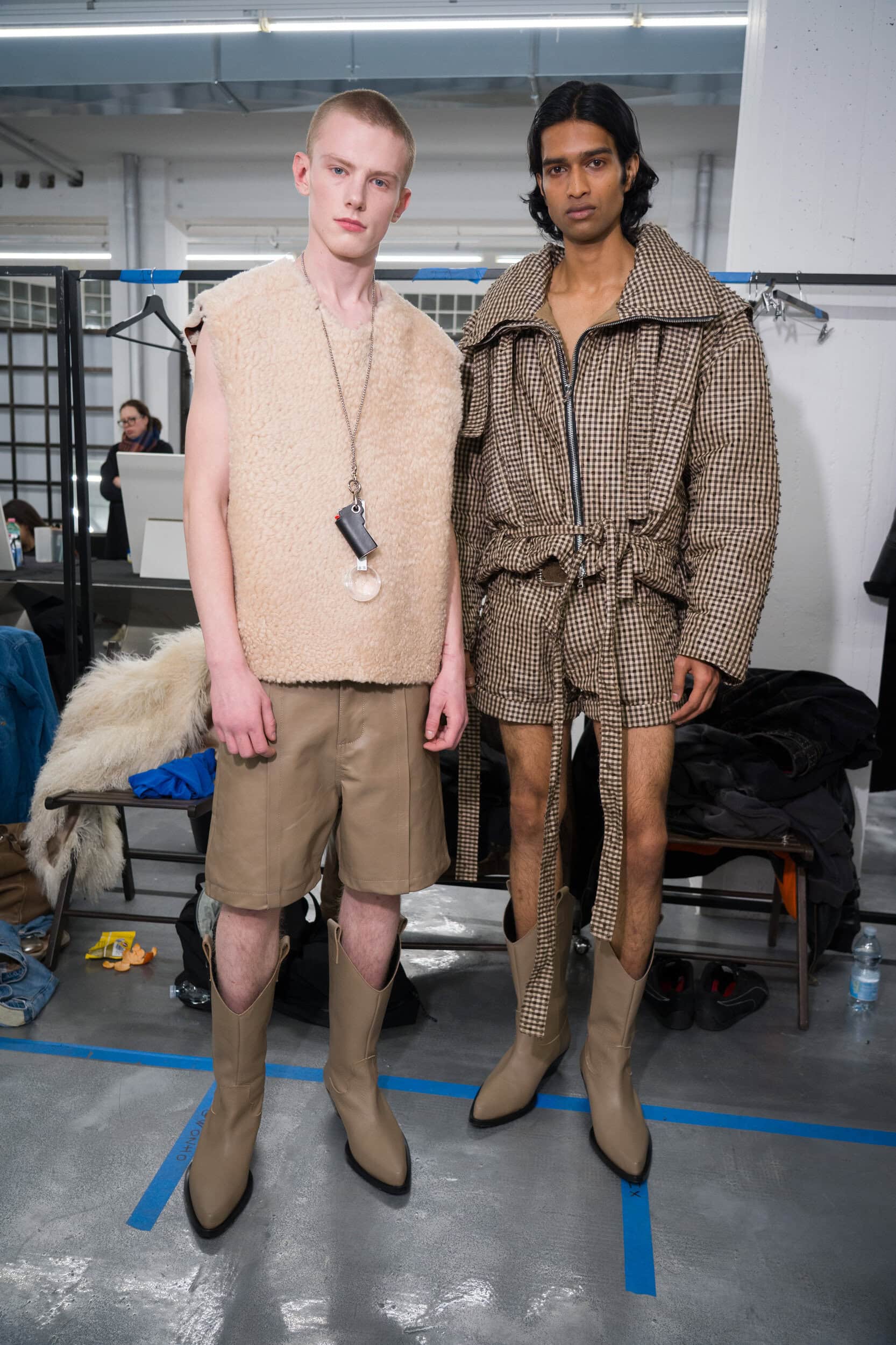 Domenico Orefice Fall 2026 Men’s Fashion Show Backstage