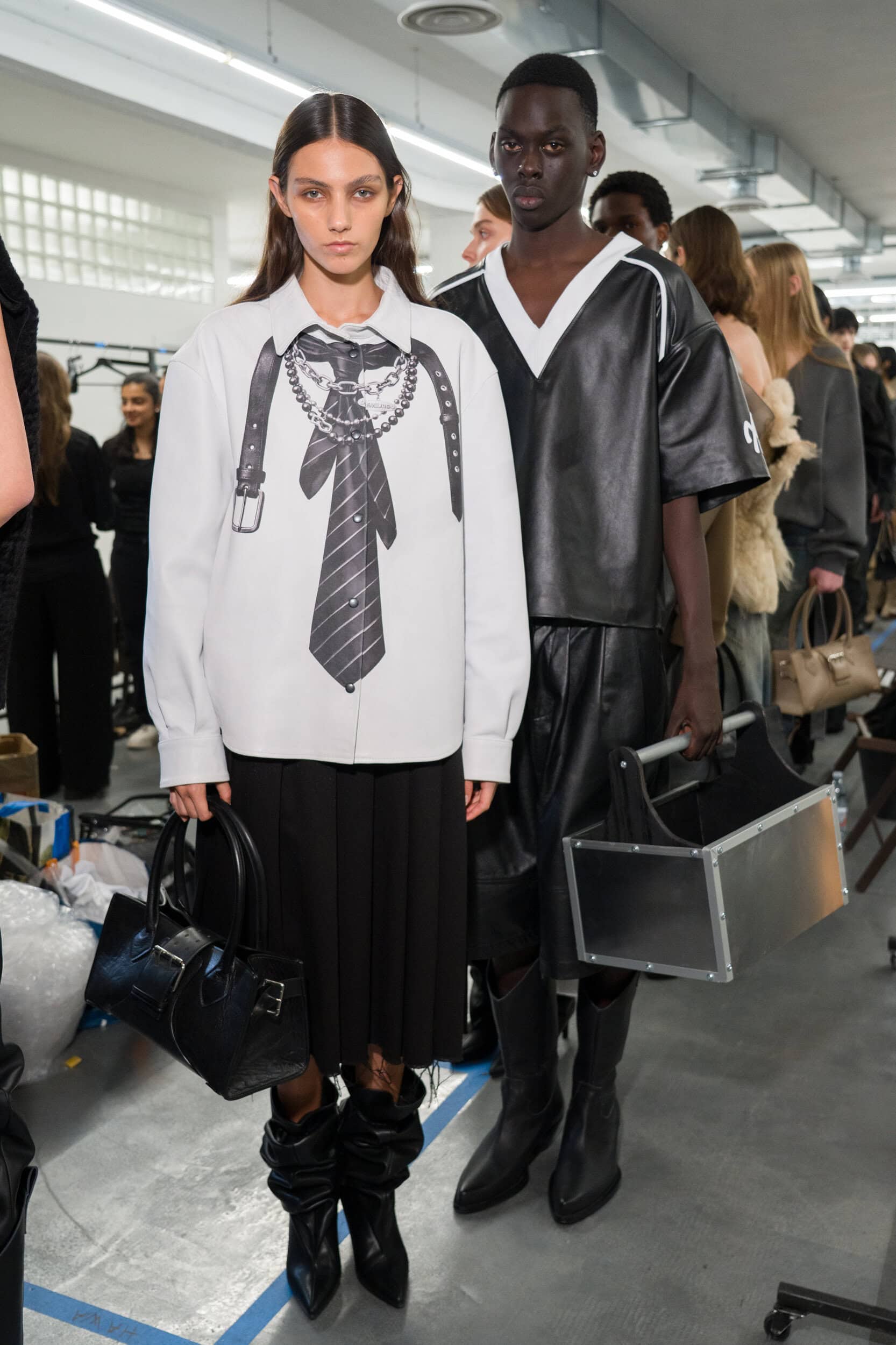 Domenico Orefice Fall 2026 Men’s Fashion Show Backstage