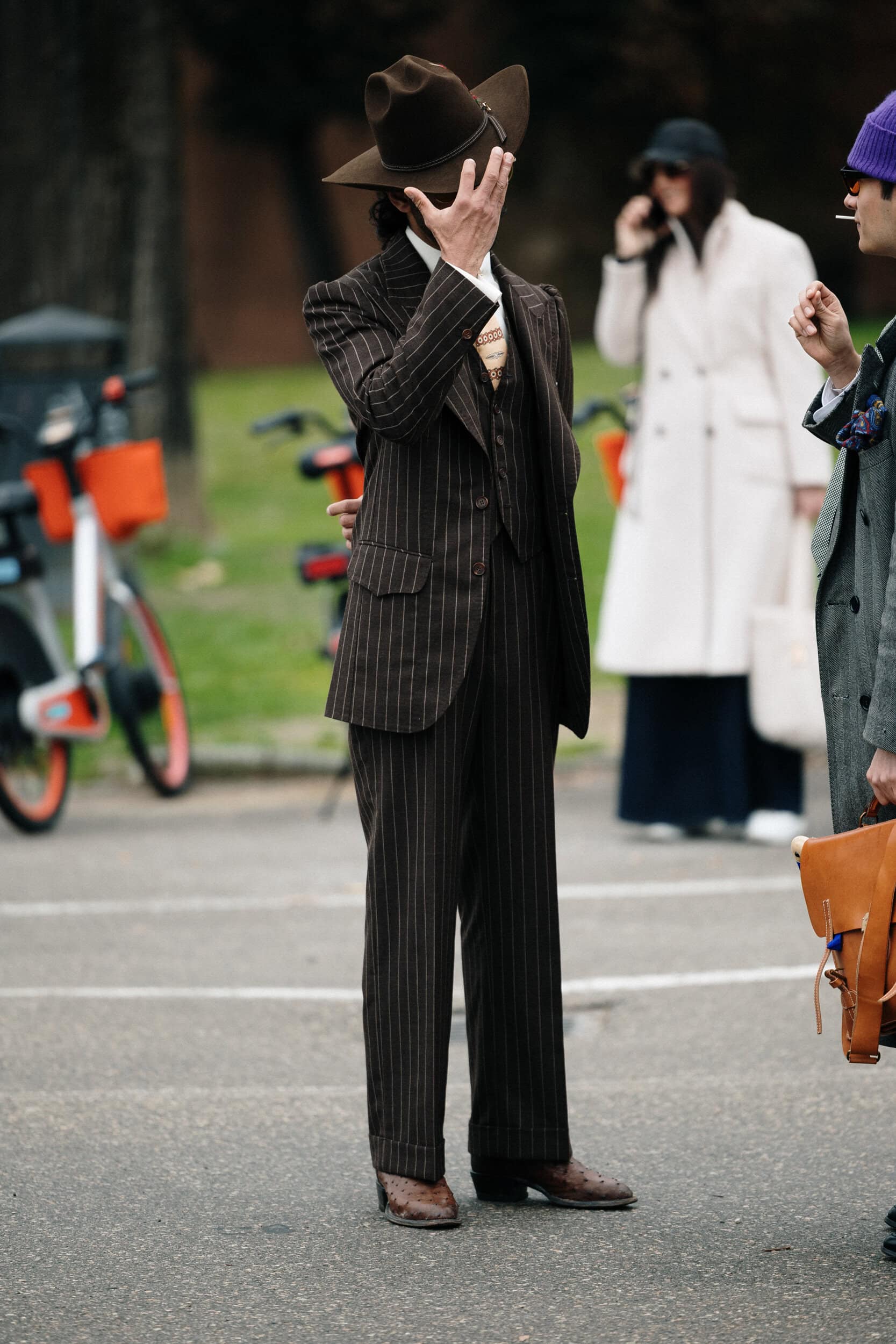 Firenze Pitti Uomo Men's Street Style Fall 2026 Shows