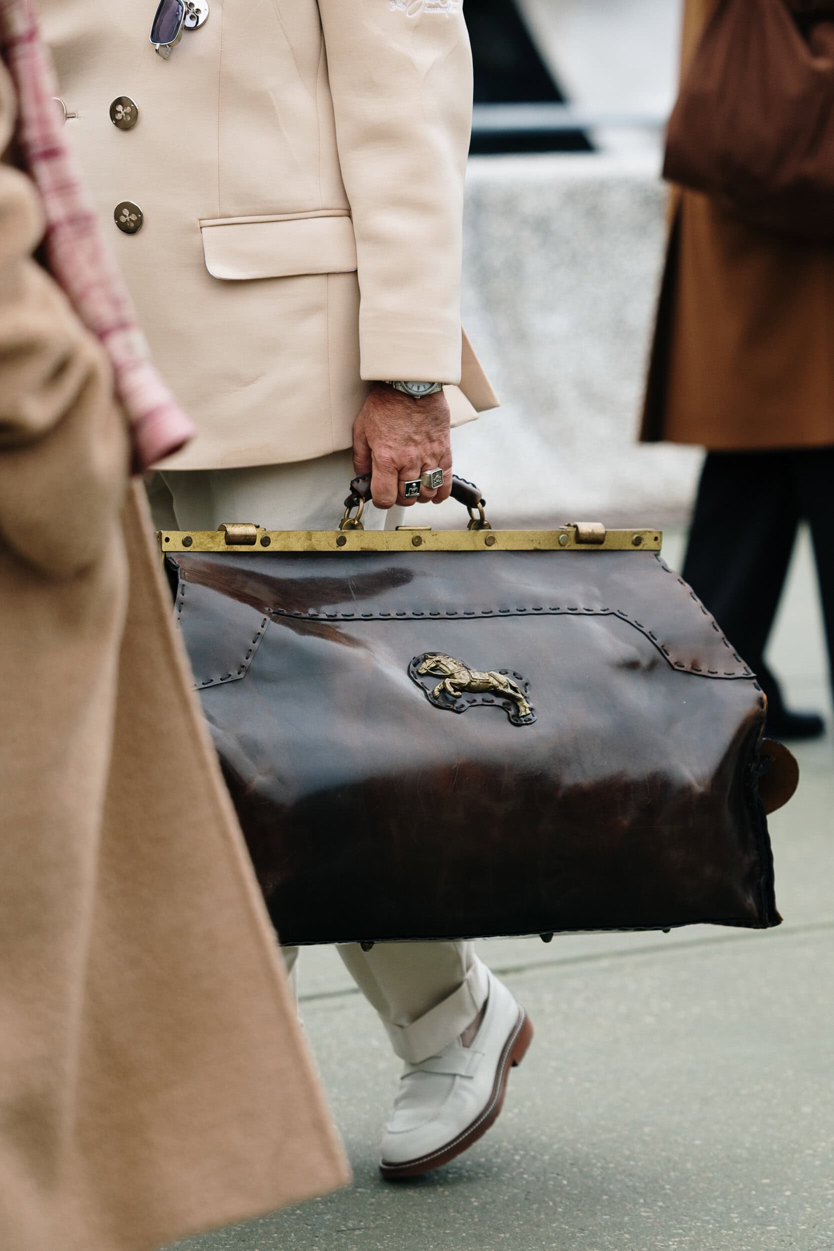 Firenze Pitti Uomo Men's Street Style Fall 2026 Shows