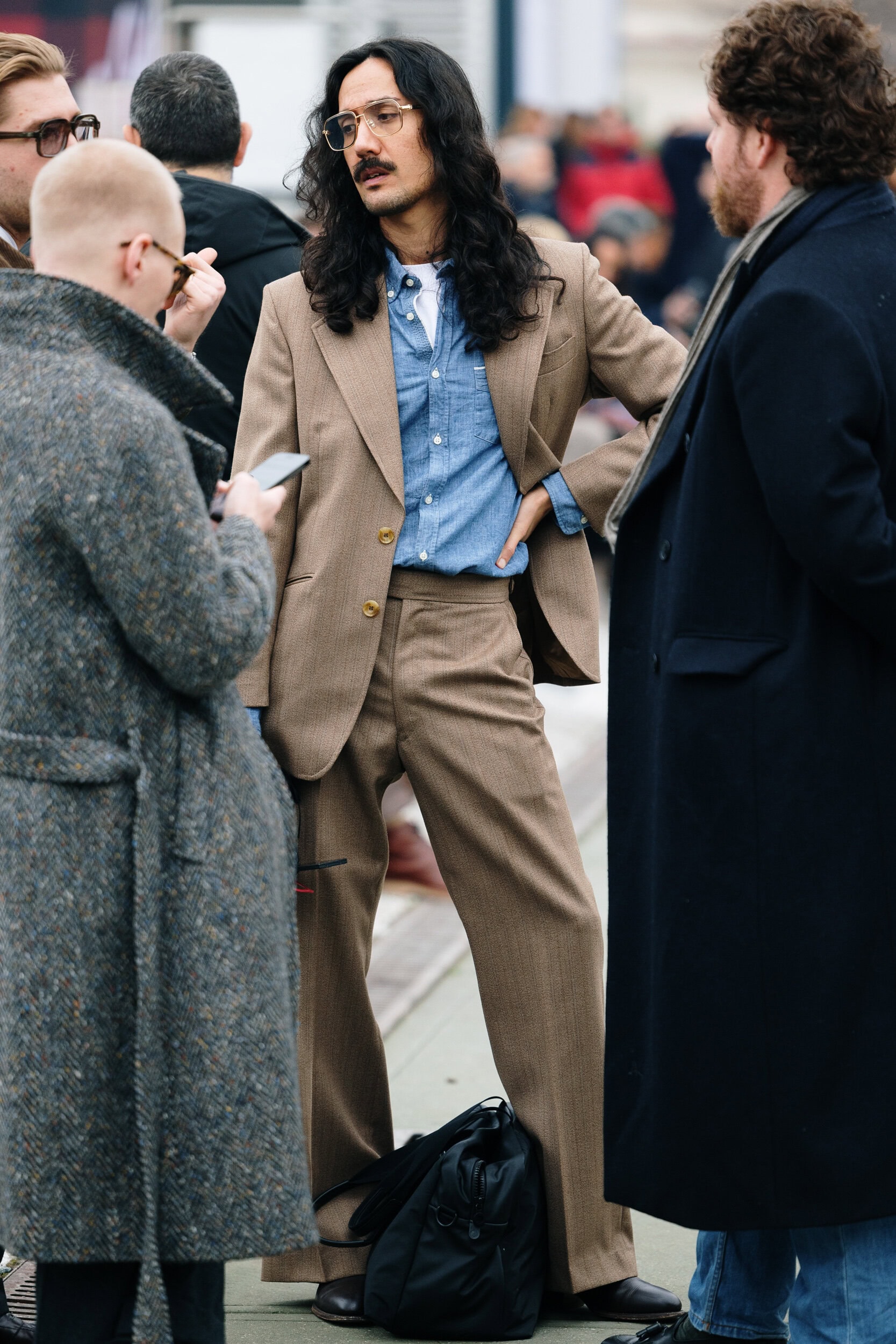 Firenze Pitti Uomo Men's Street Style Fall 2026 Shows