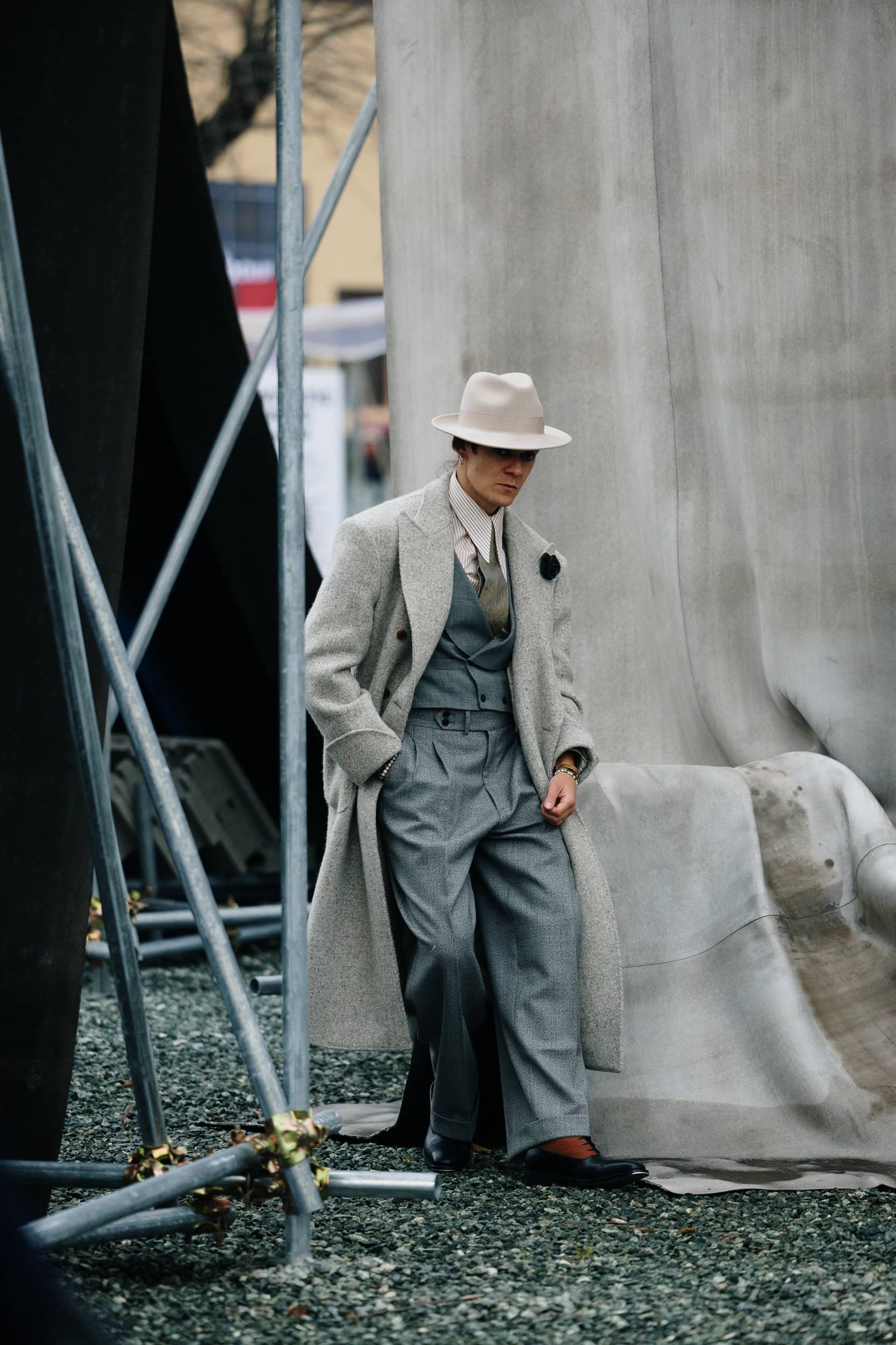 Firenze Pitti Uomo Men's Street Style Fall 2026 Shows