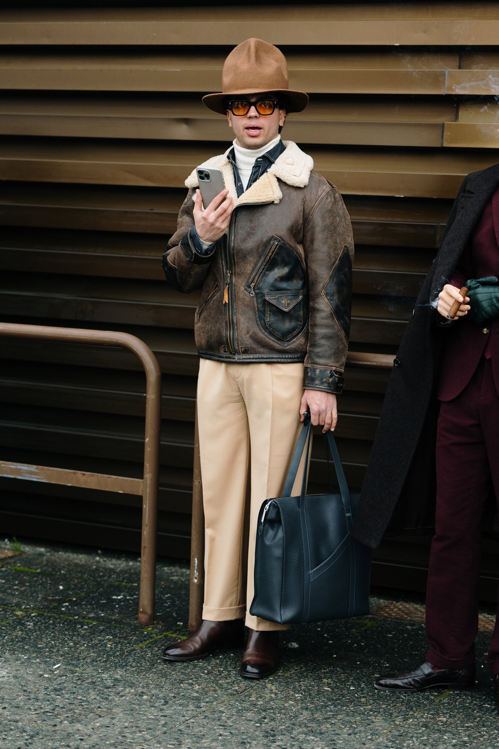 Firenze Pitti Uomo Men's Street Style Fall 2026 Shows