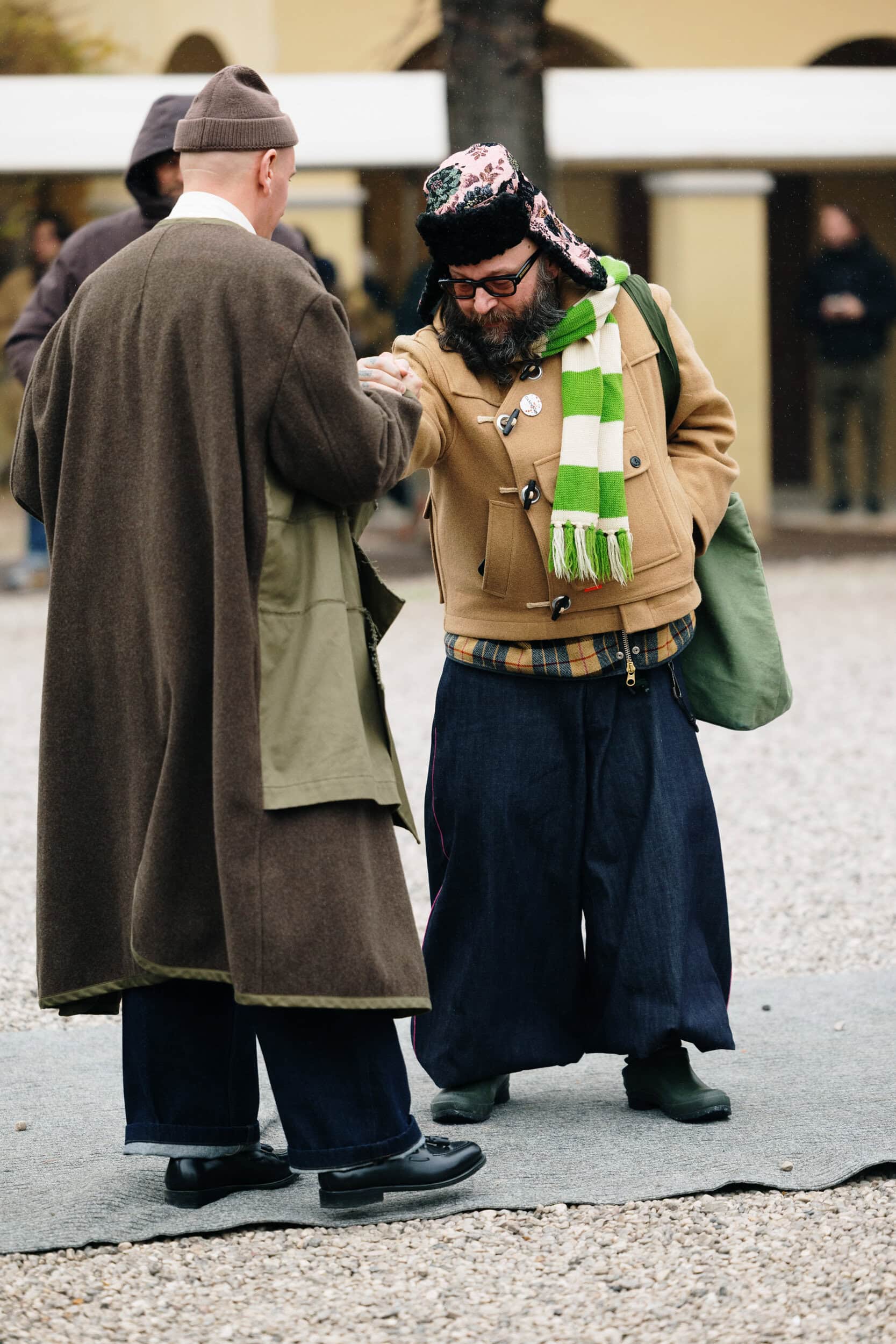 Firenze Pitti Uomo Men's Street Style Fall 2026 Shows