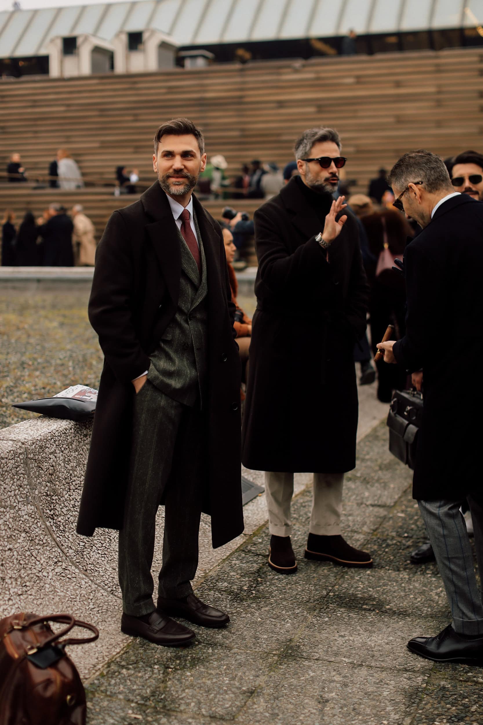 Firenze Pitti Uomo Men's Street Style Fall 2026 Shows