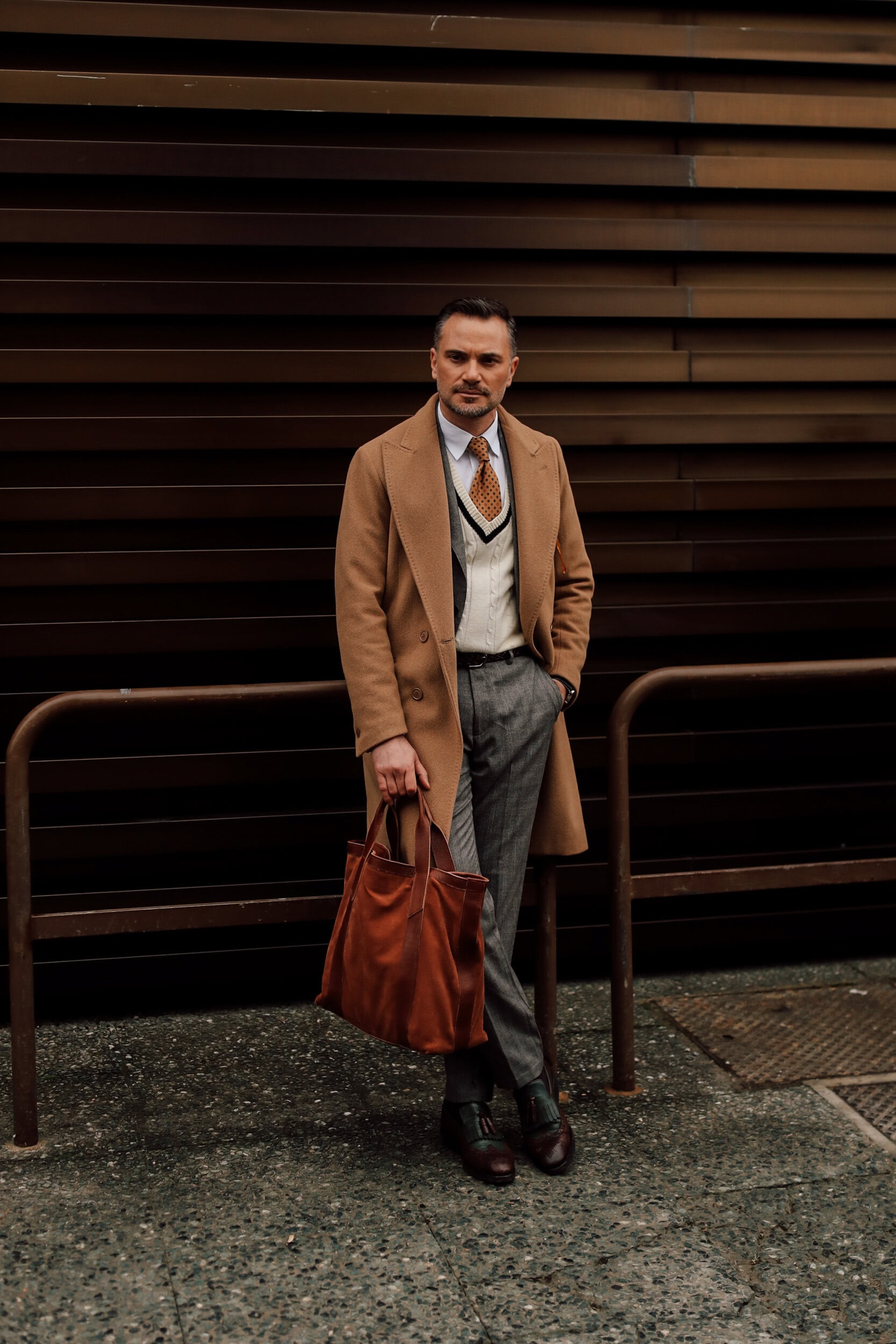 Firenze Pitti Uomo Men's Street Style Fall 2026 Shows