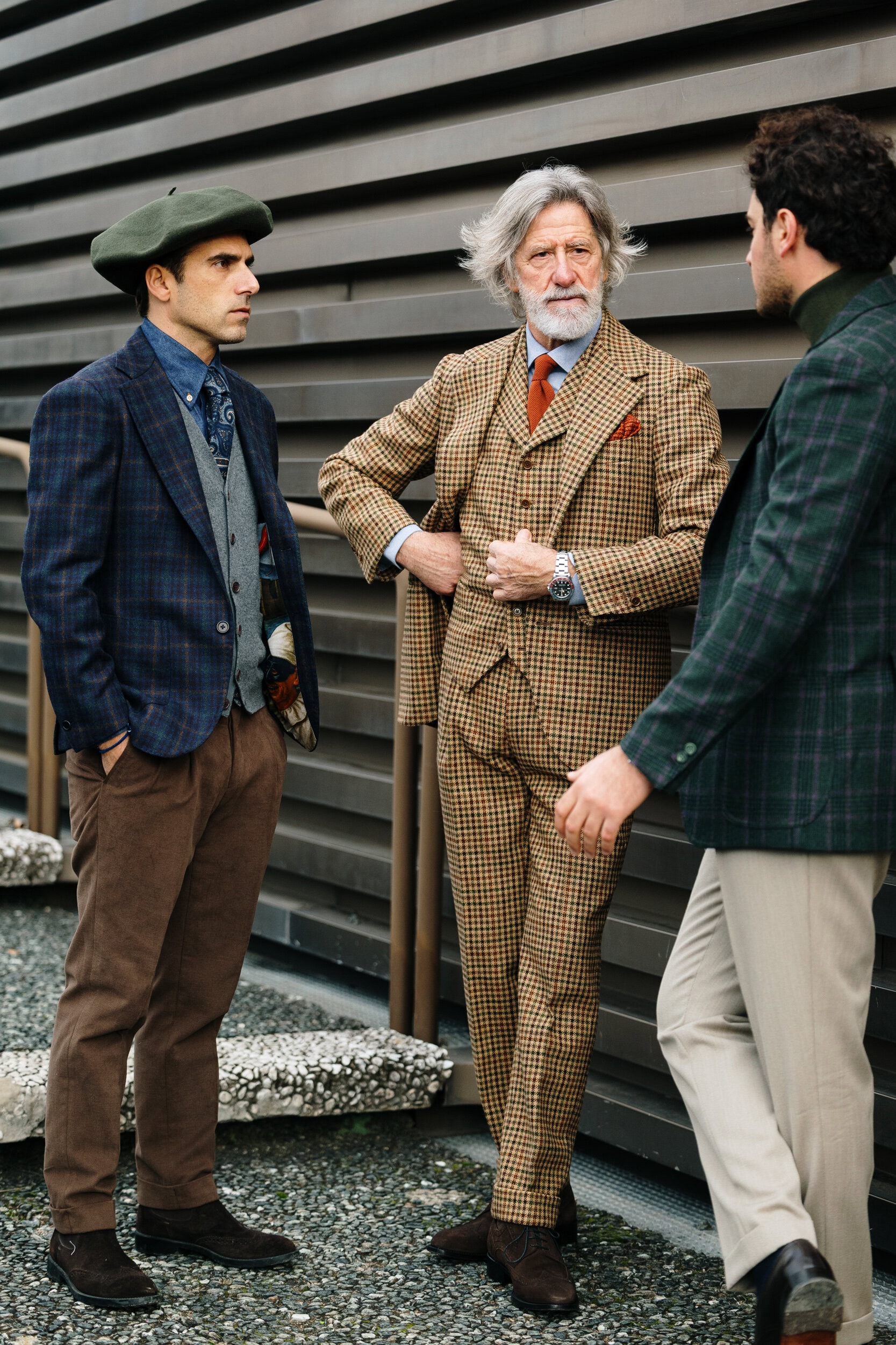 Firenze Pitti Uomo Men's Street Style Fall 2026 Shows