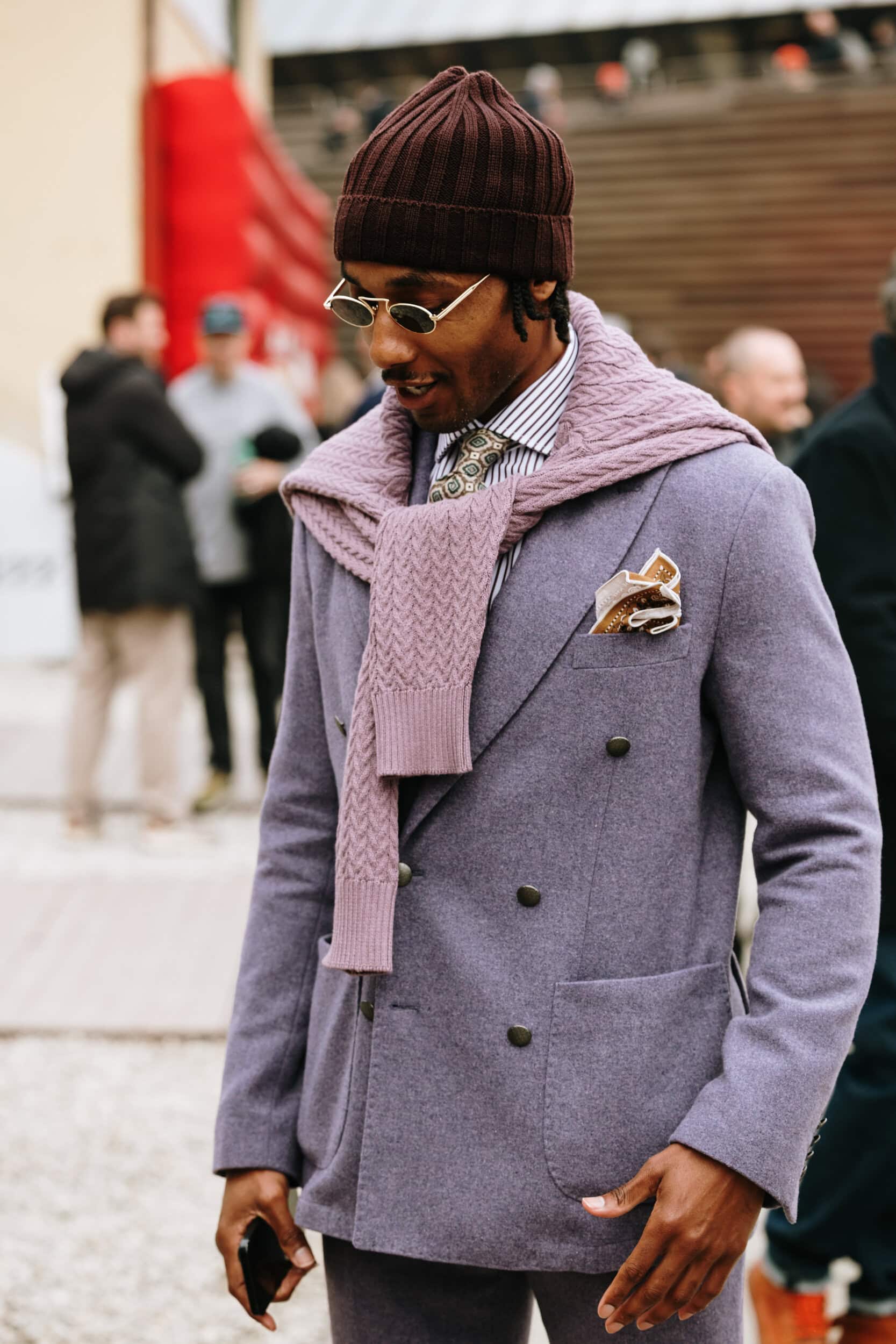 Firenze Pitti Uomo Men's Street Style Fall 2026 Shows