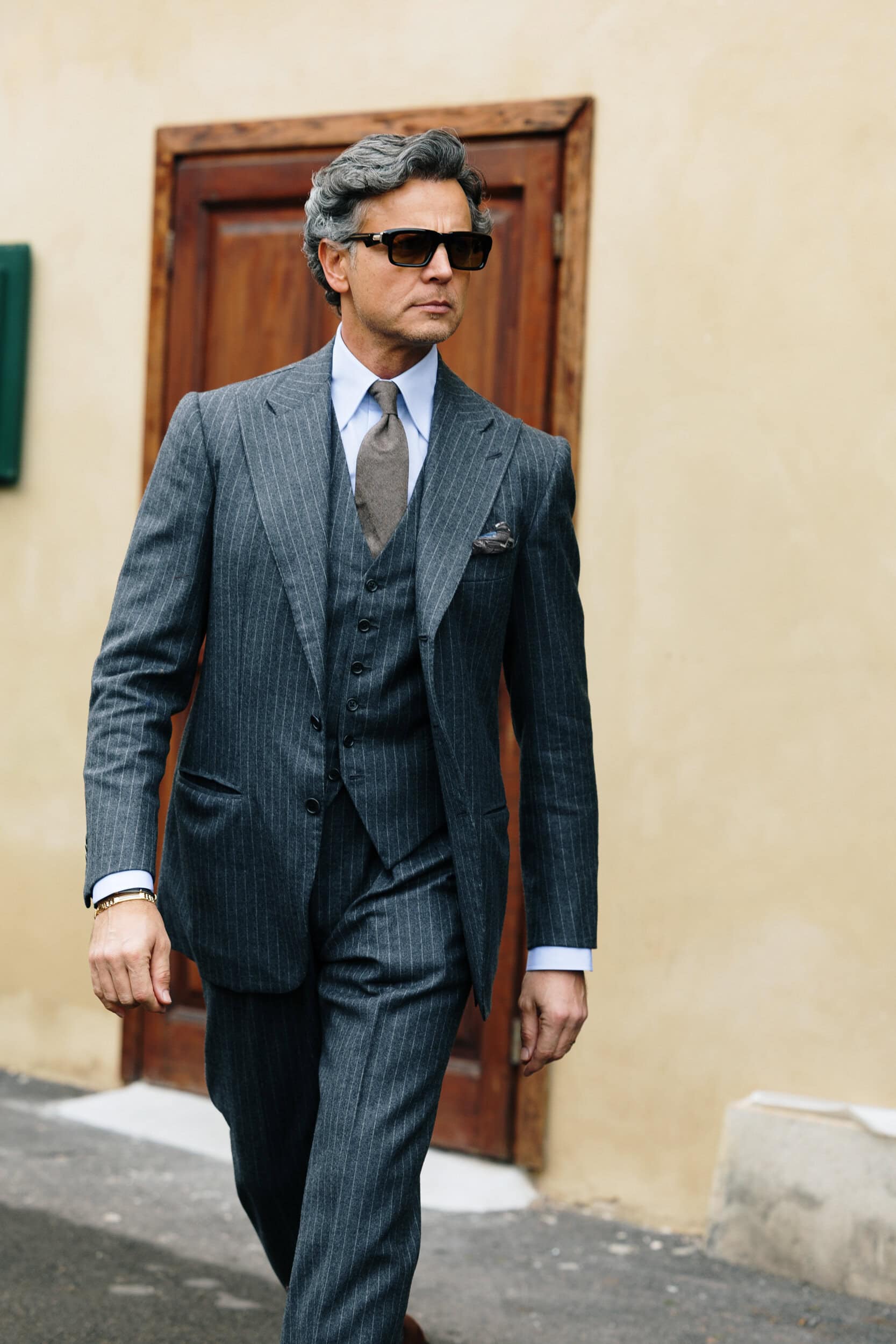 Firenze Pitti Uomo Men's Street Style Fall 2026 Shows