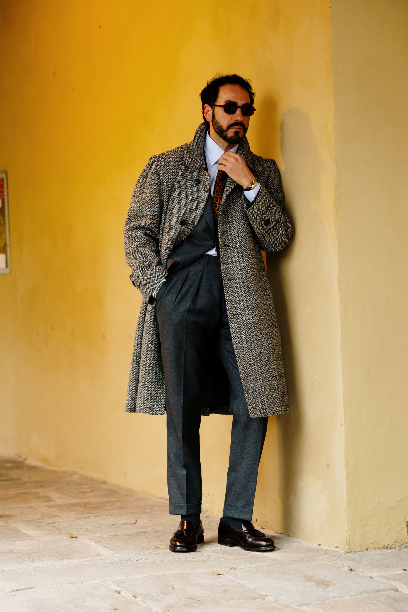Firenze Pitti Uomo Men's Street Style Fall 2026 Shows