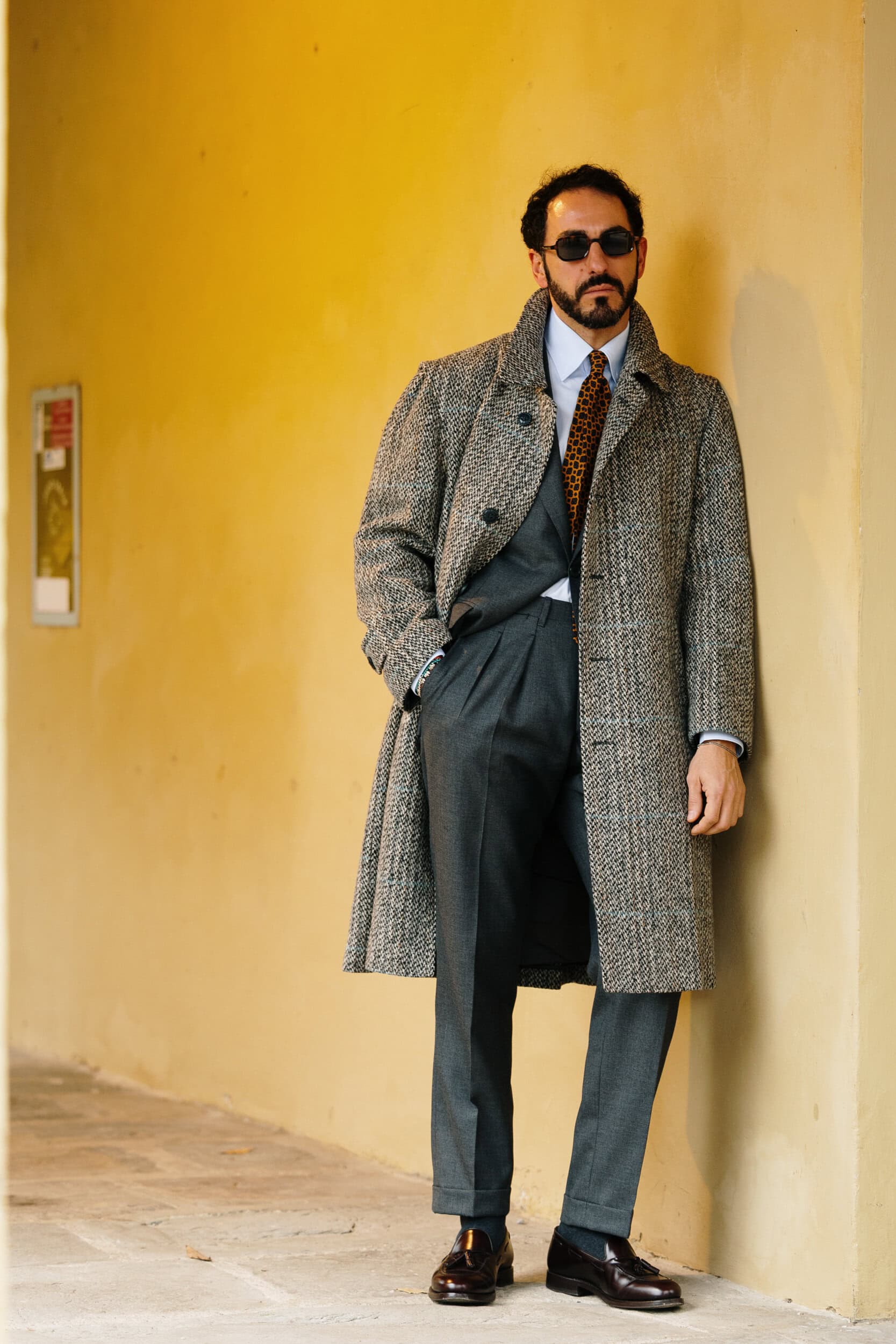 Firenze Pitti Uomo Men's Street Style Fall 2026 Shows