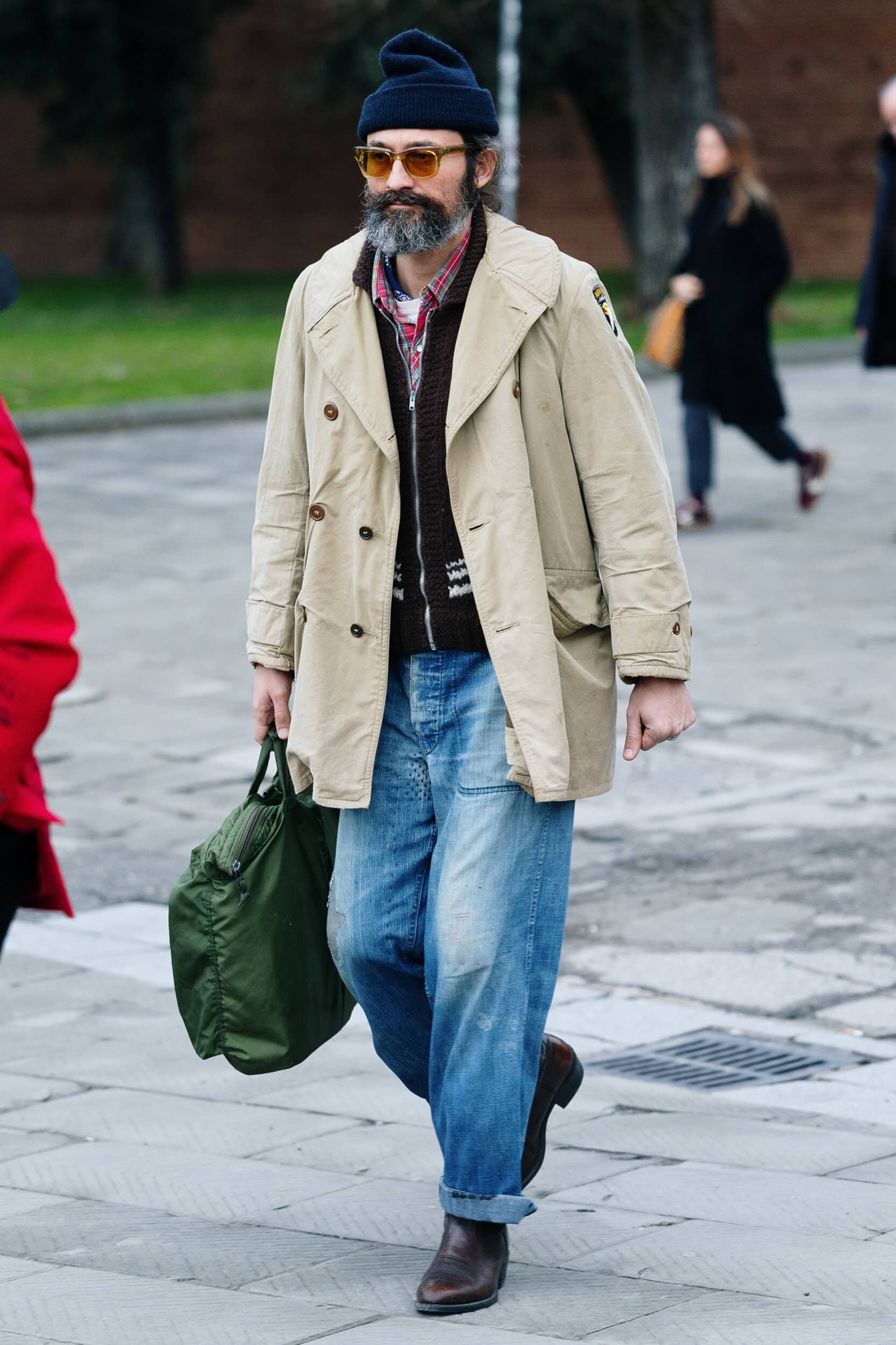 Firenze Pitti Uomo Men's Street Style Fall 2026 Shows