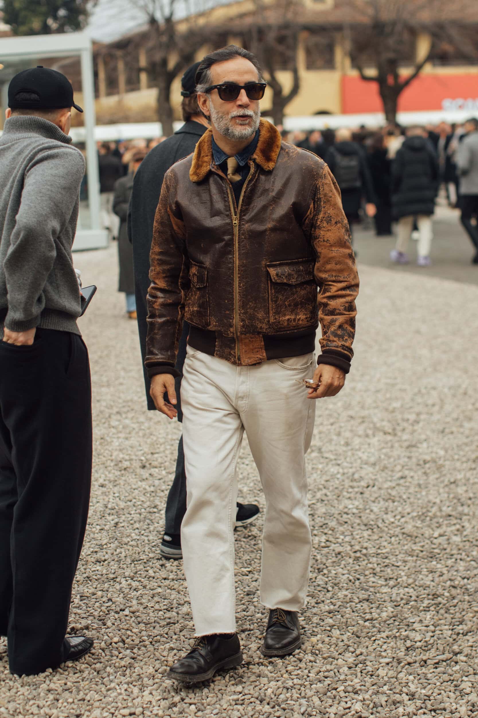 Firenze Pitti Uomo Men's Street Style Fall 2026 Shows