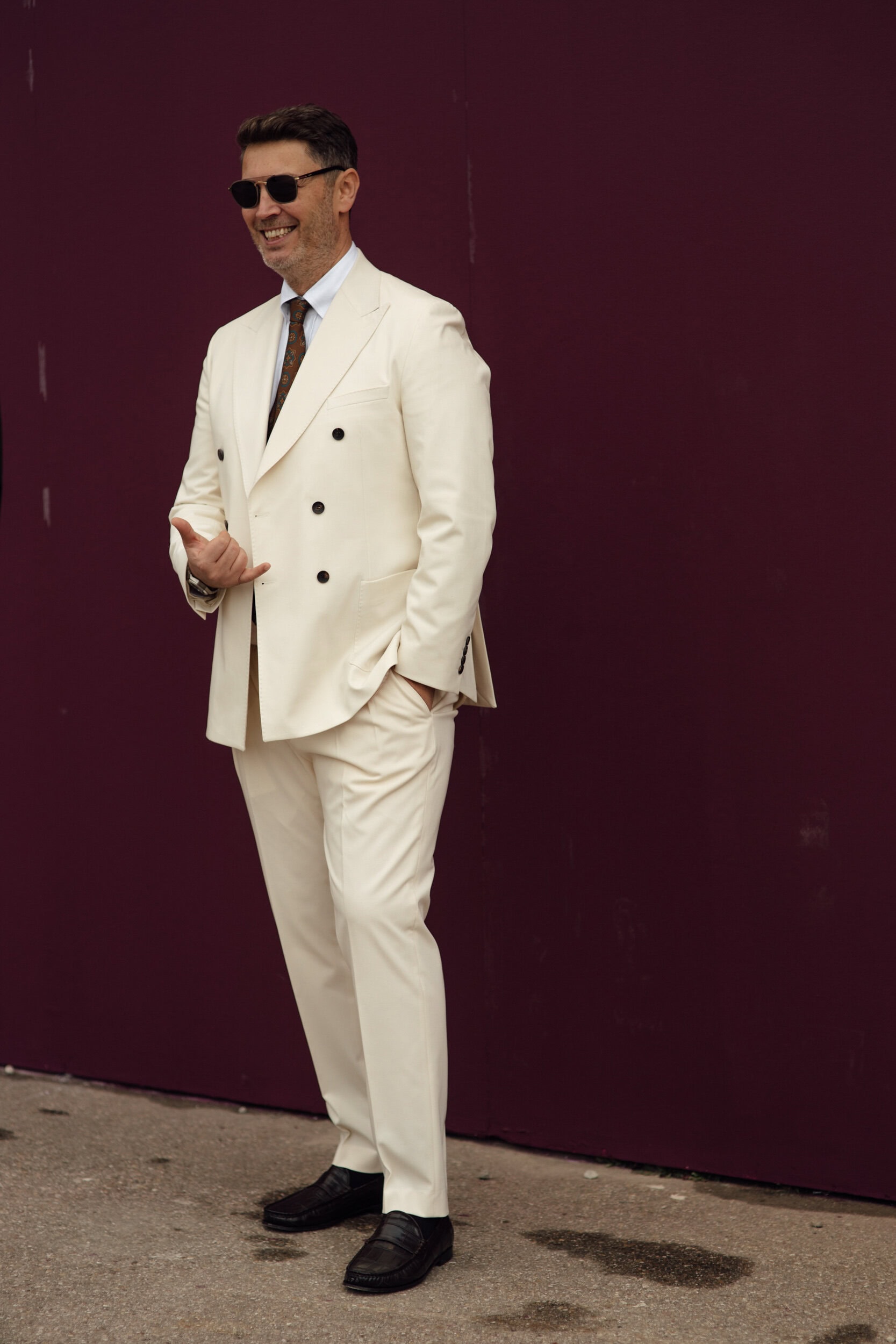 Firenze Pitti Uomo Men's Street Style Fall 2026 Shows