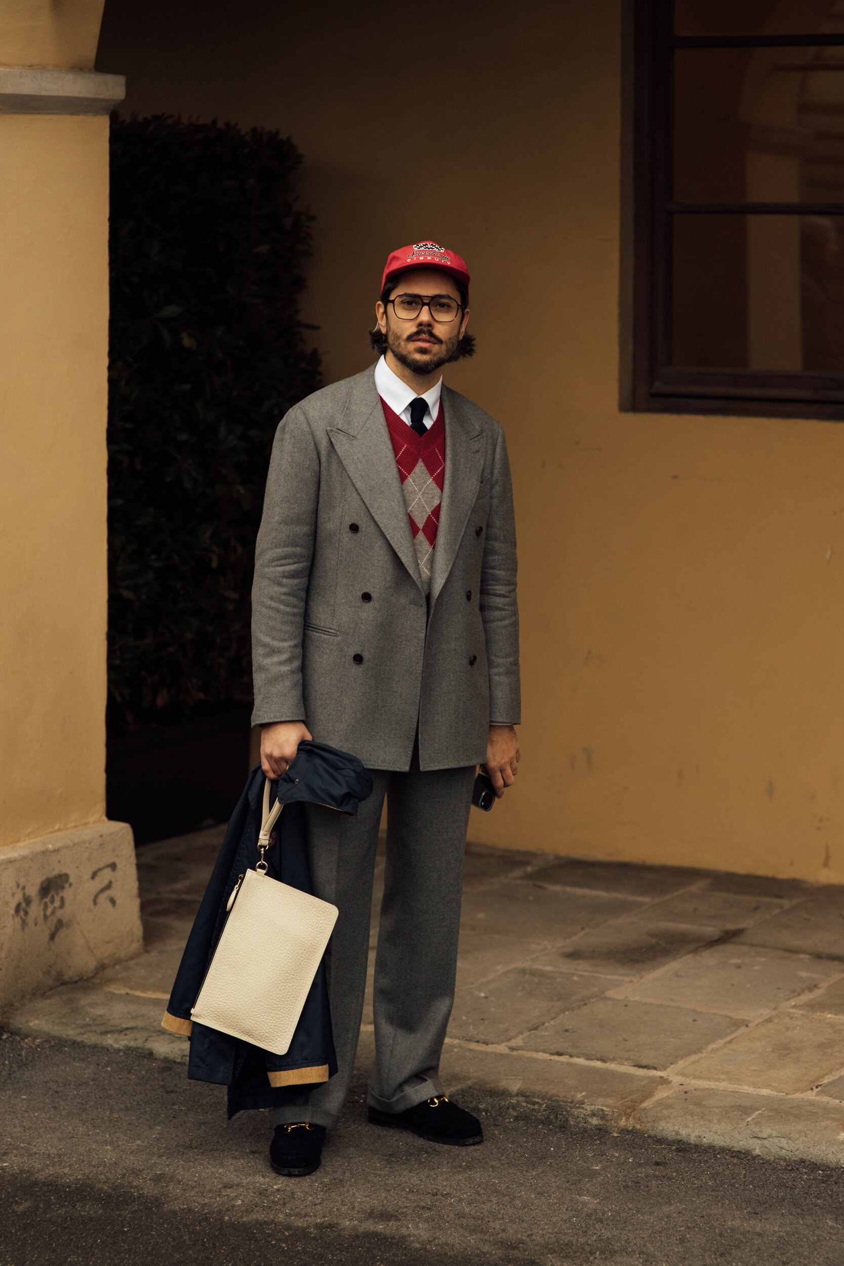 Firenze Pitti Uomo Men's Street Style Fall 2026 Shows