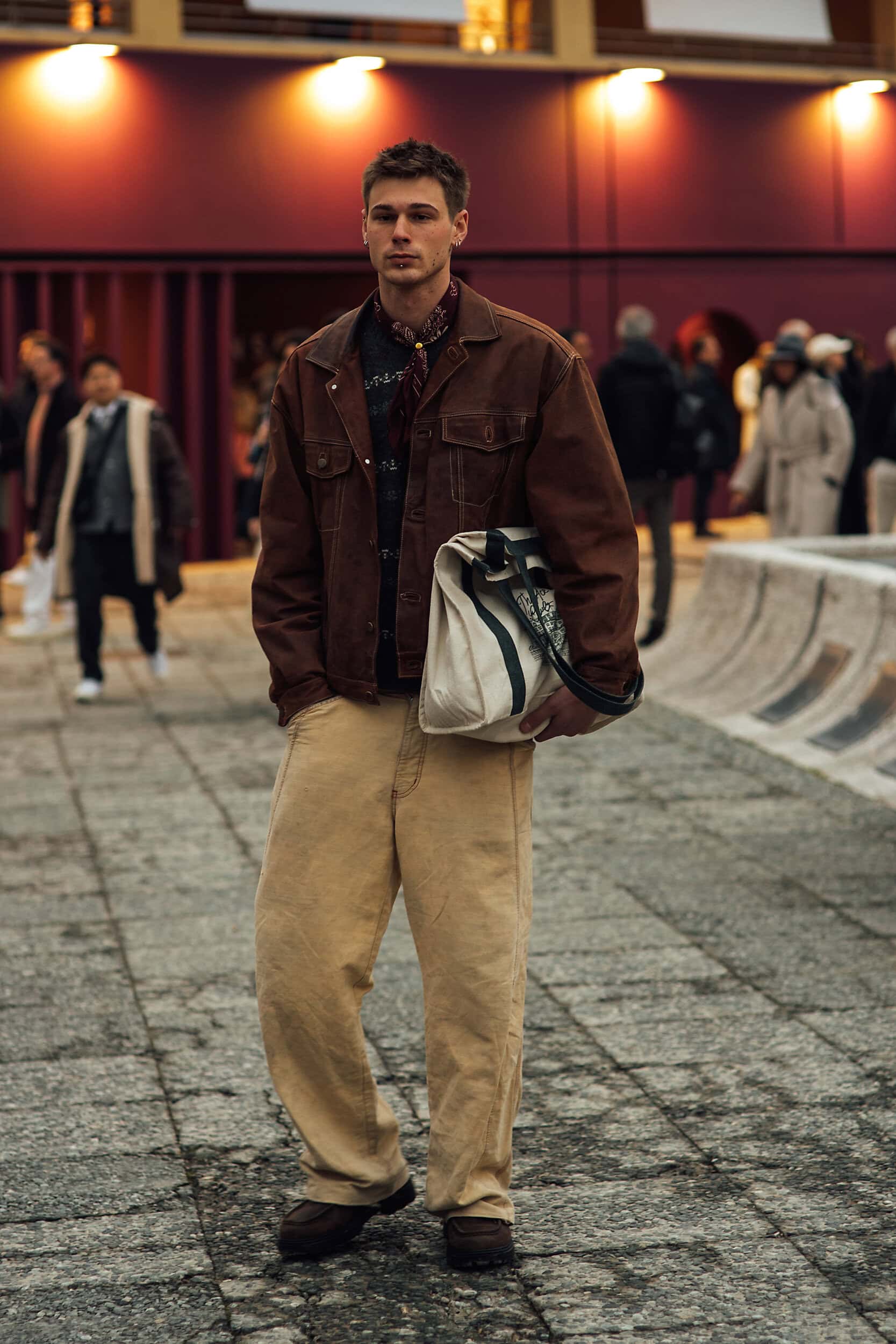 Firenze Pitti Uomo Men's Street Style Fall 2026 Shows