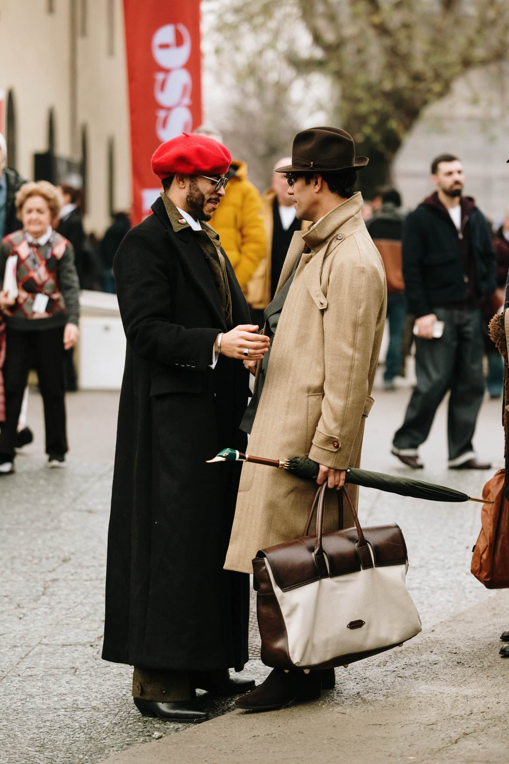 Firenze Pitti Uomo Men's Street Style Fall 2026 Shows