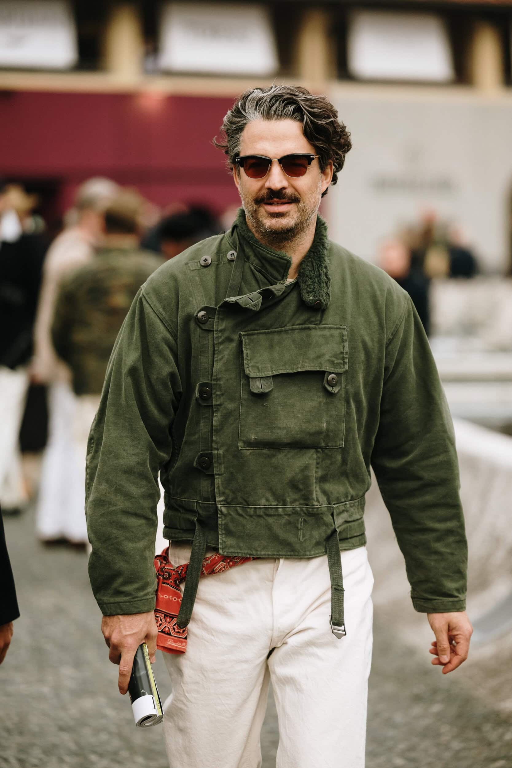 Firenze Pitti Uomo Men's Street Style Fall 2026 Shows
