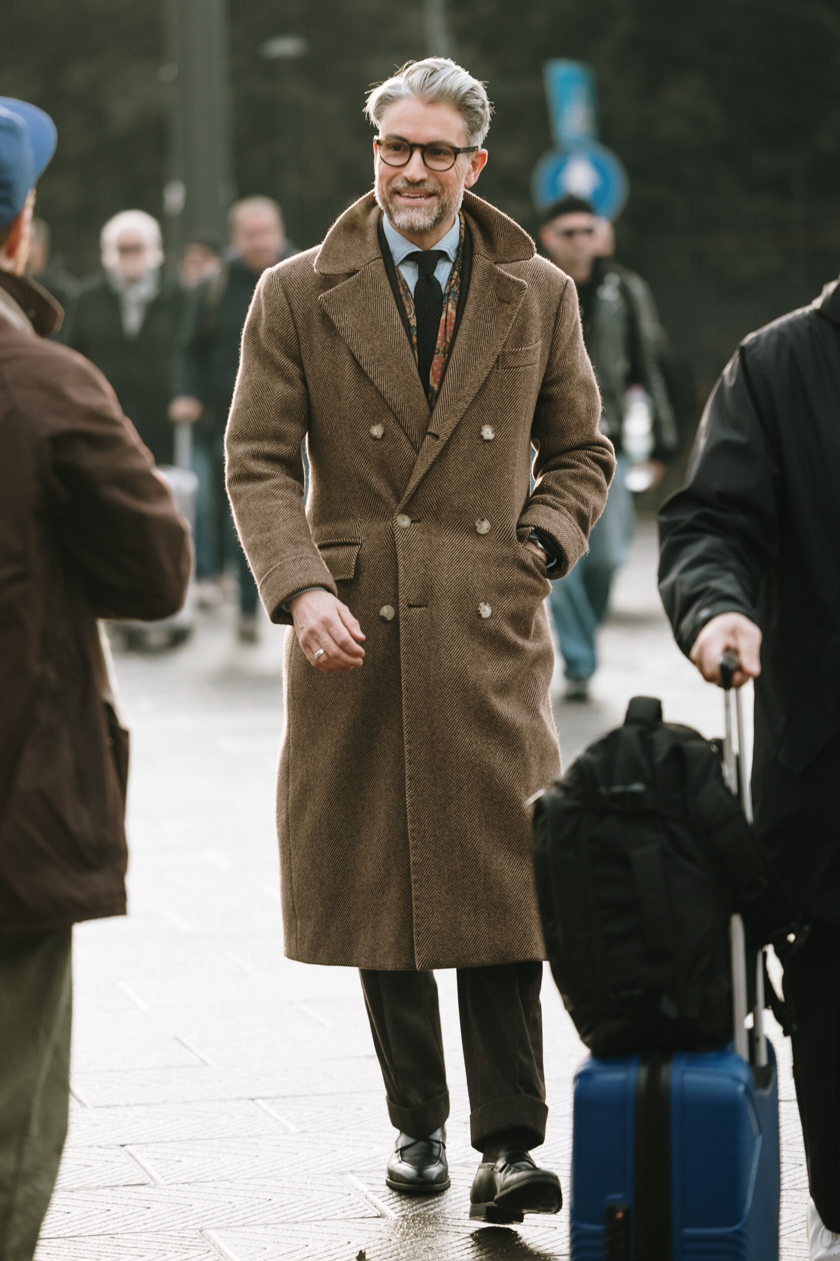 Firenze Pitti Uomo Men's Street Style Fall 2026 Shows