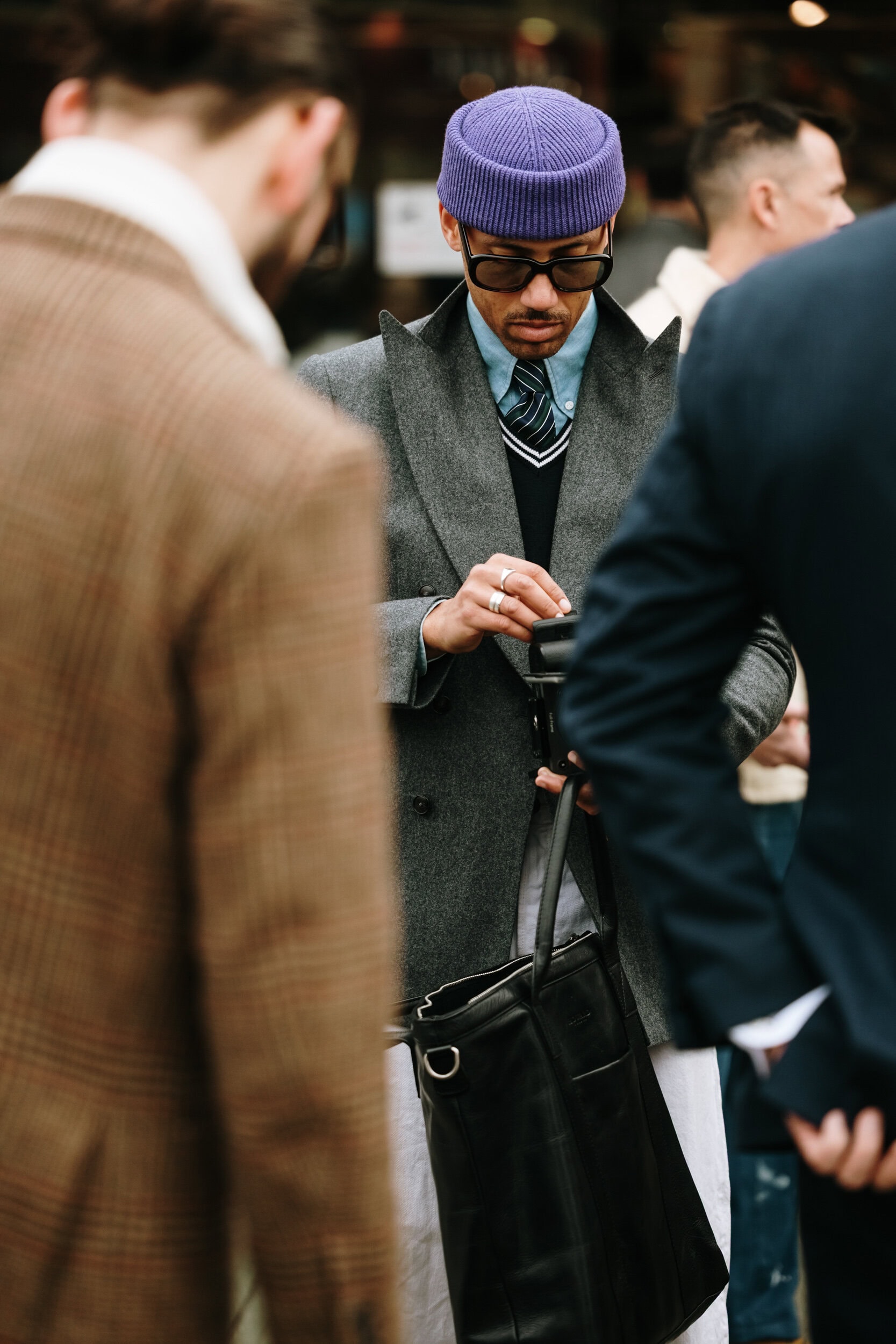 Firenze Pitti Uomo Men's Street Style Fall 2026 Shows