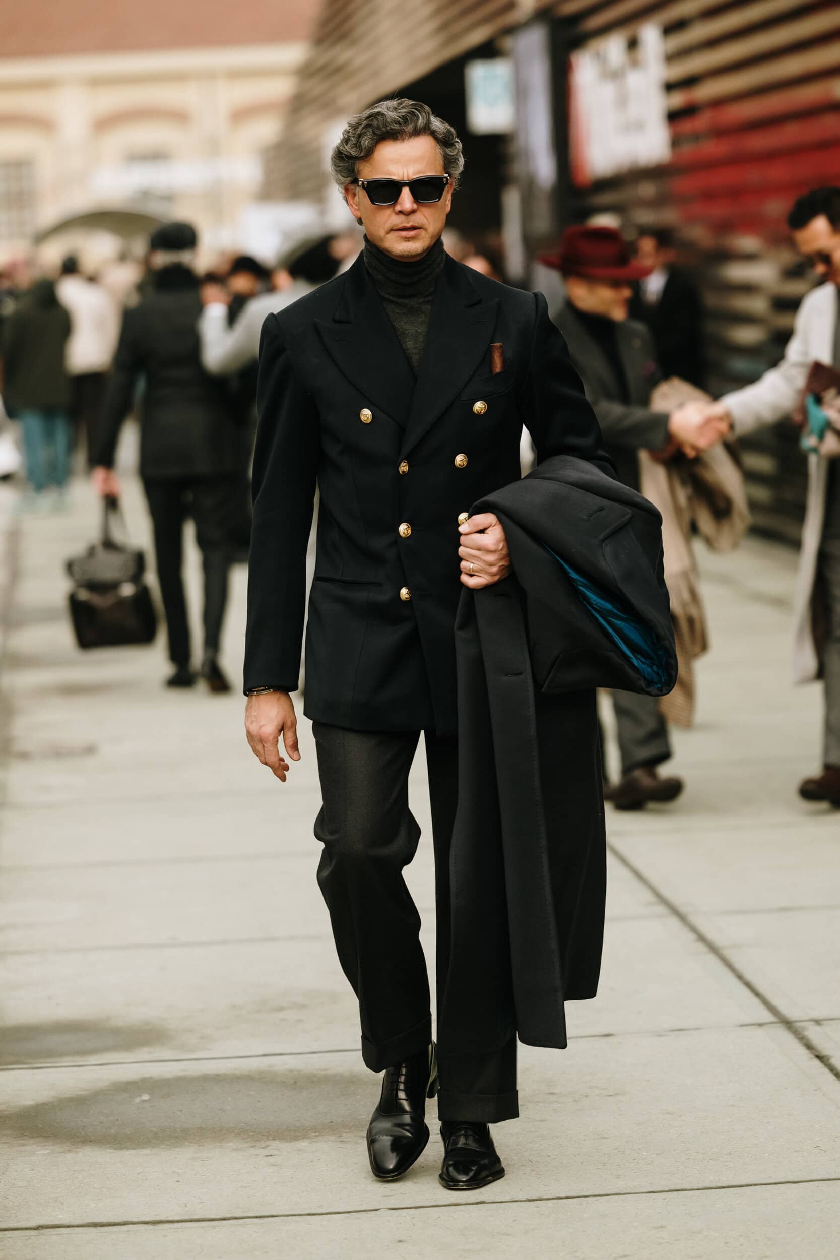 Firenze Pitti Uomo Men's Street Style Fall 2026 Shows