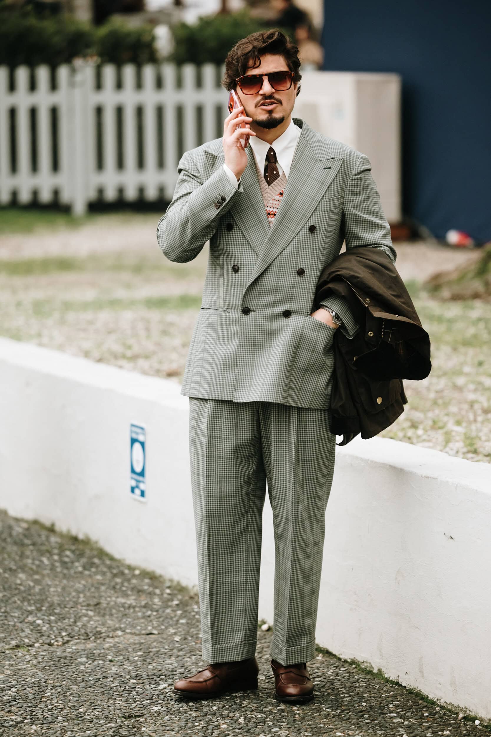Firenze Pitti Uomo Men's Street Style Fall 2026 Shows