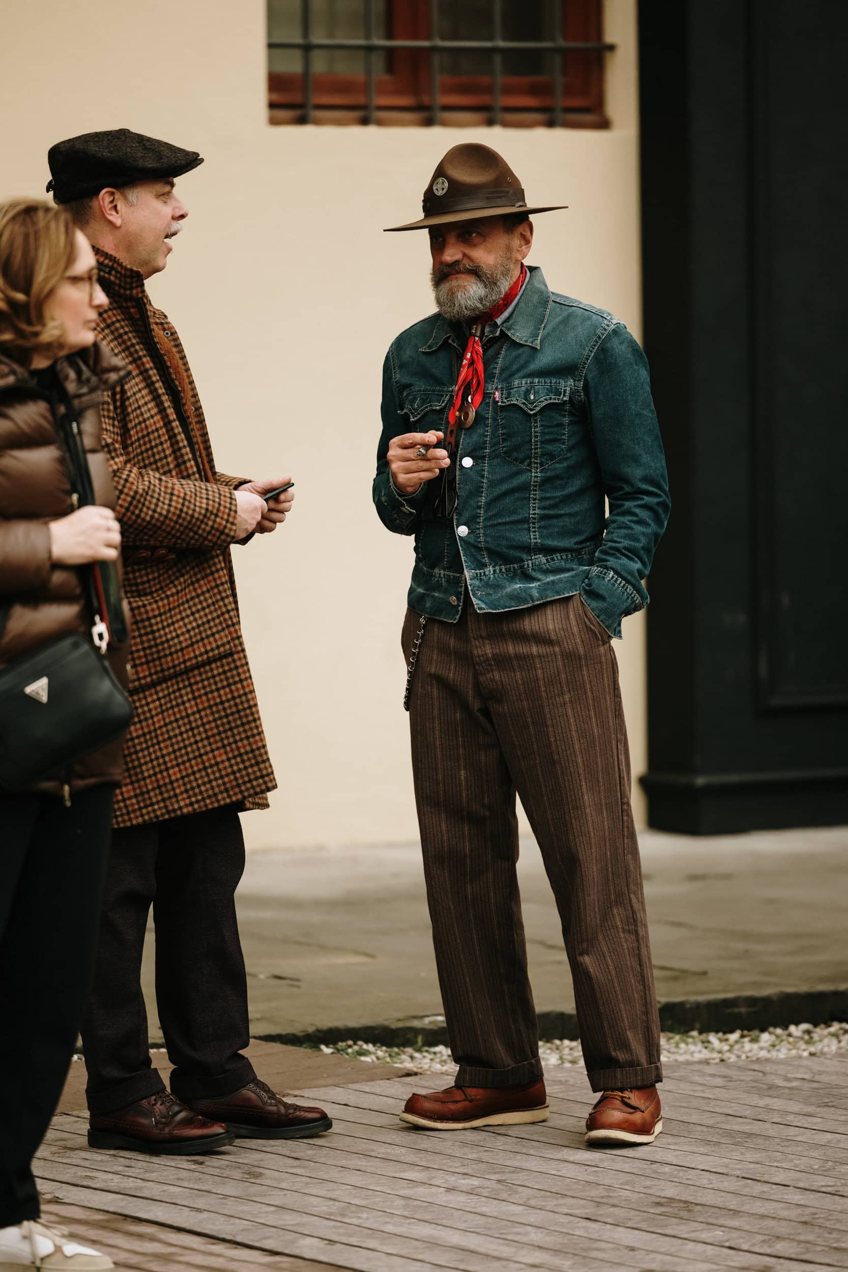 Firenze Pitti Uomo Men's Street Style Fall 2026 Shows