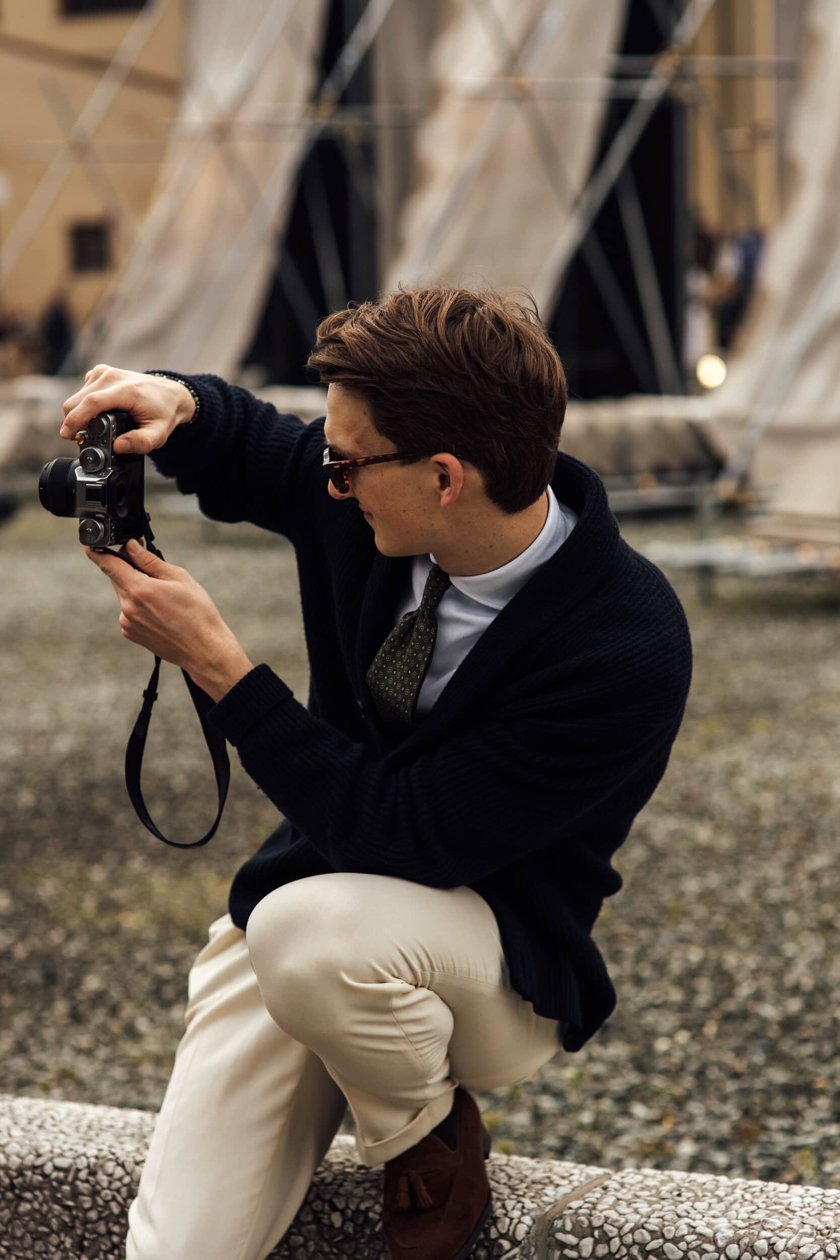 Firenze Pitti Uomo Men's Street Style Fall 2026 Shows