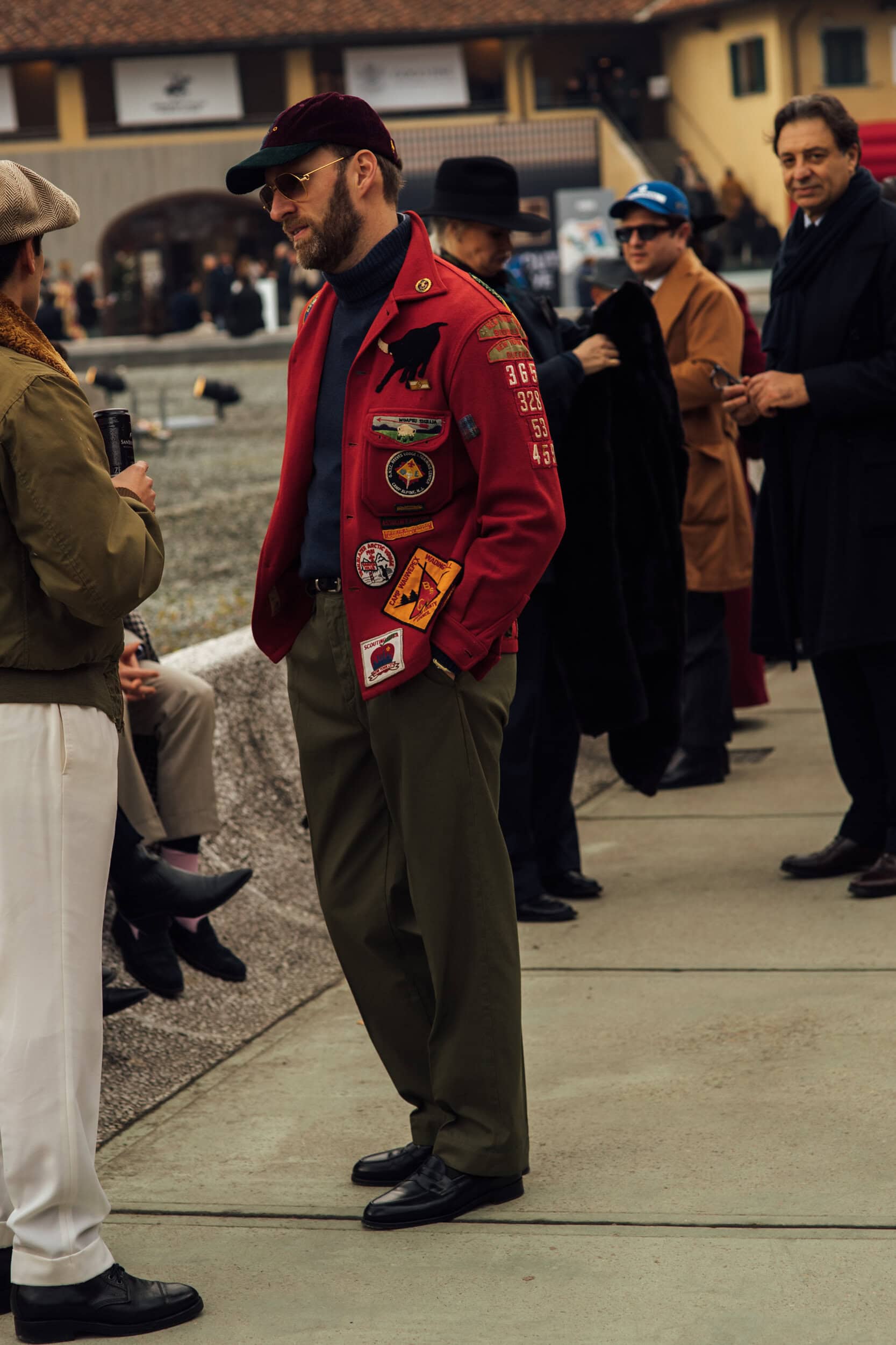 Firenze Pitti Uomo Men's Street Style Fall 2026 Shows