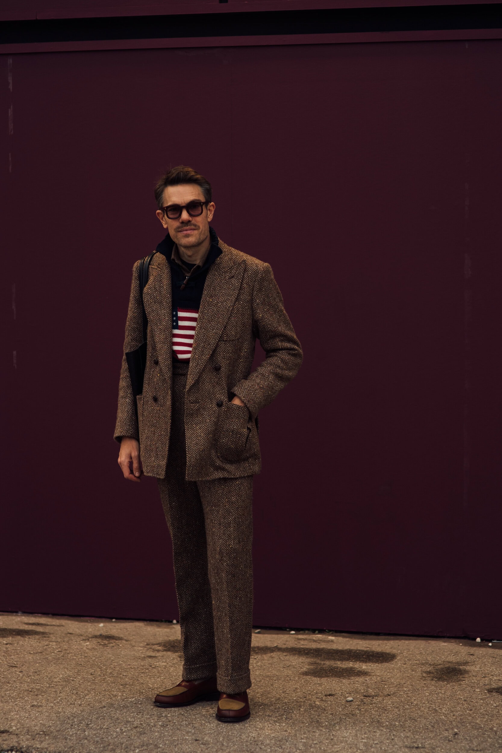 Firenze Pitti Uomo Men's Street Style Fall 2026 Shows