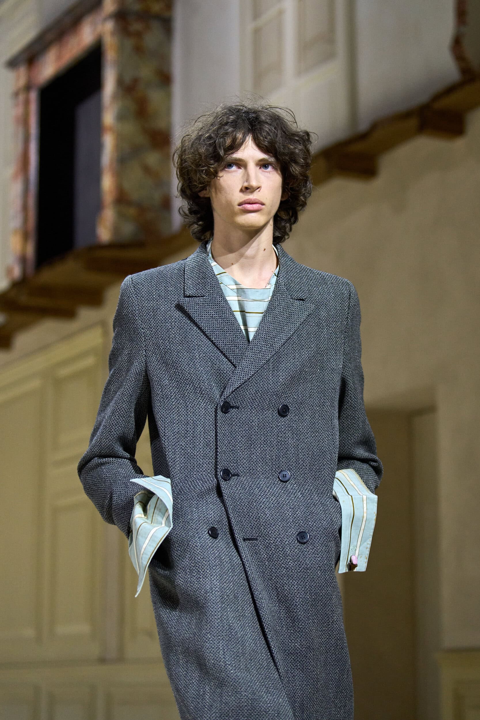 Prada Fall 2026 Men’s Fashion Show Atmosphere