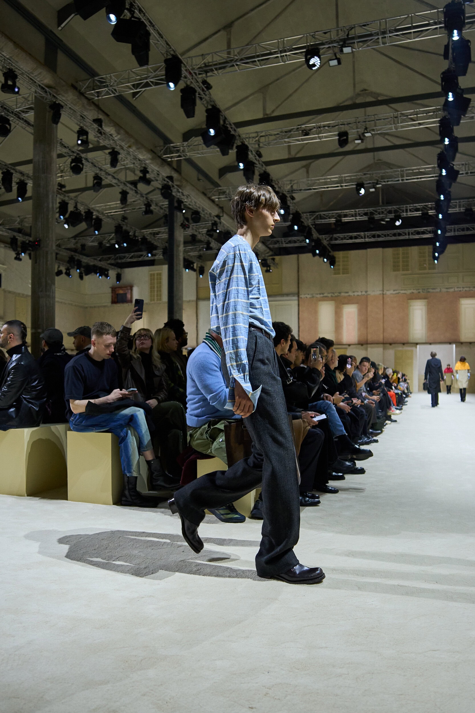 Prada Fall 2026 Men’s Fashion Show Atmosphere