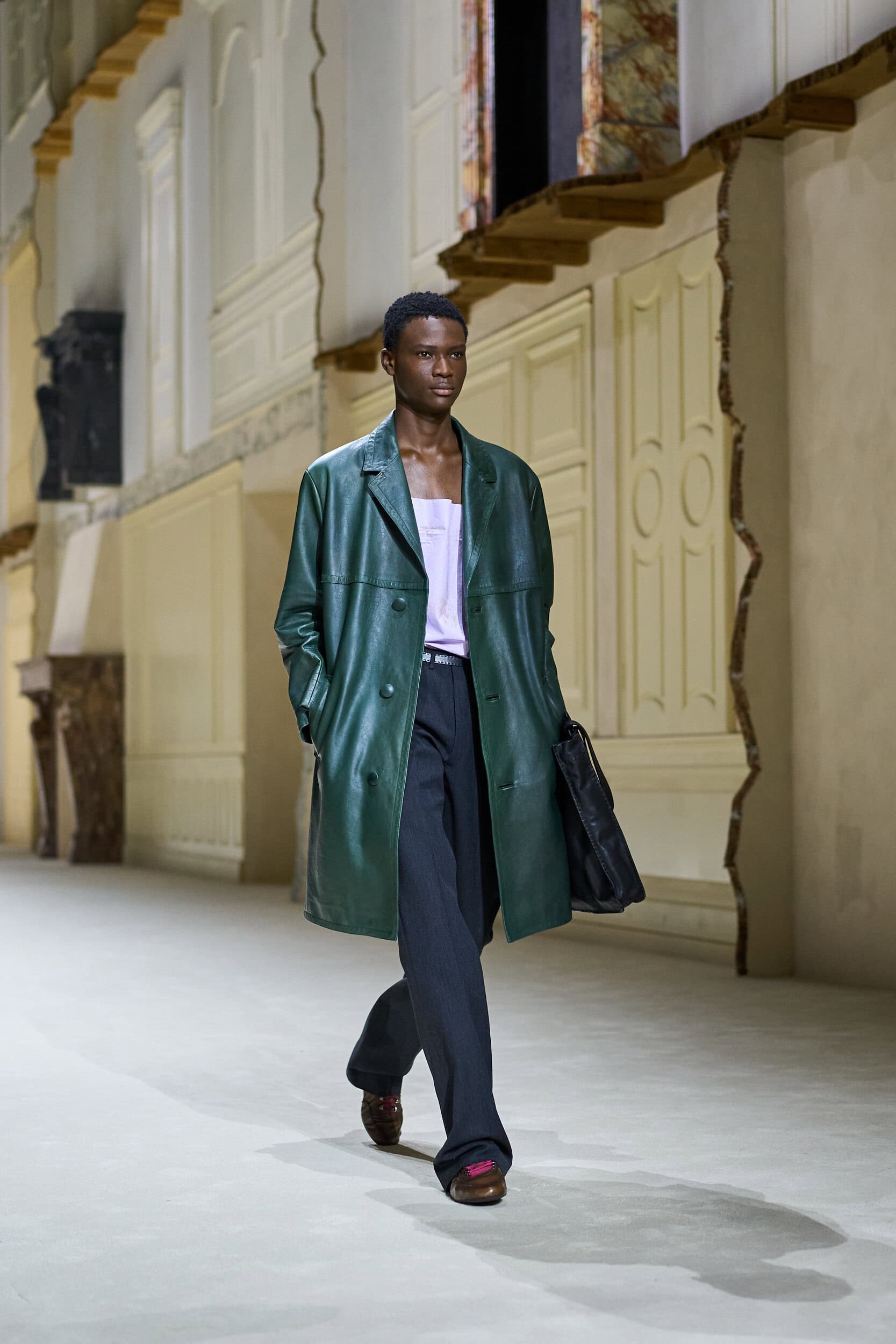 Prada Fall 2026 Men’s Fashion Show Atmosphere